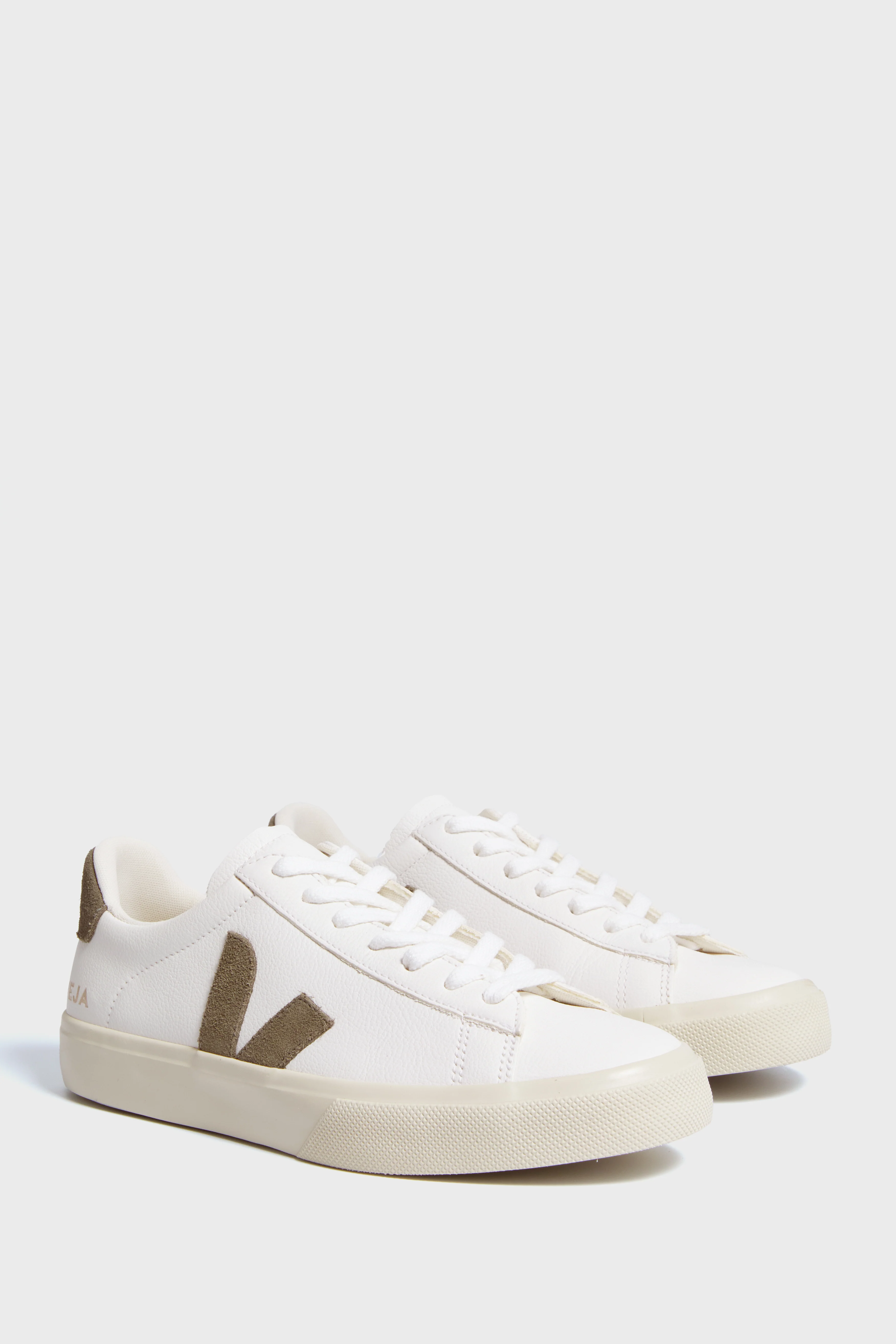 Extra White Kaki Campo Sneakers - Image 6