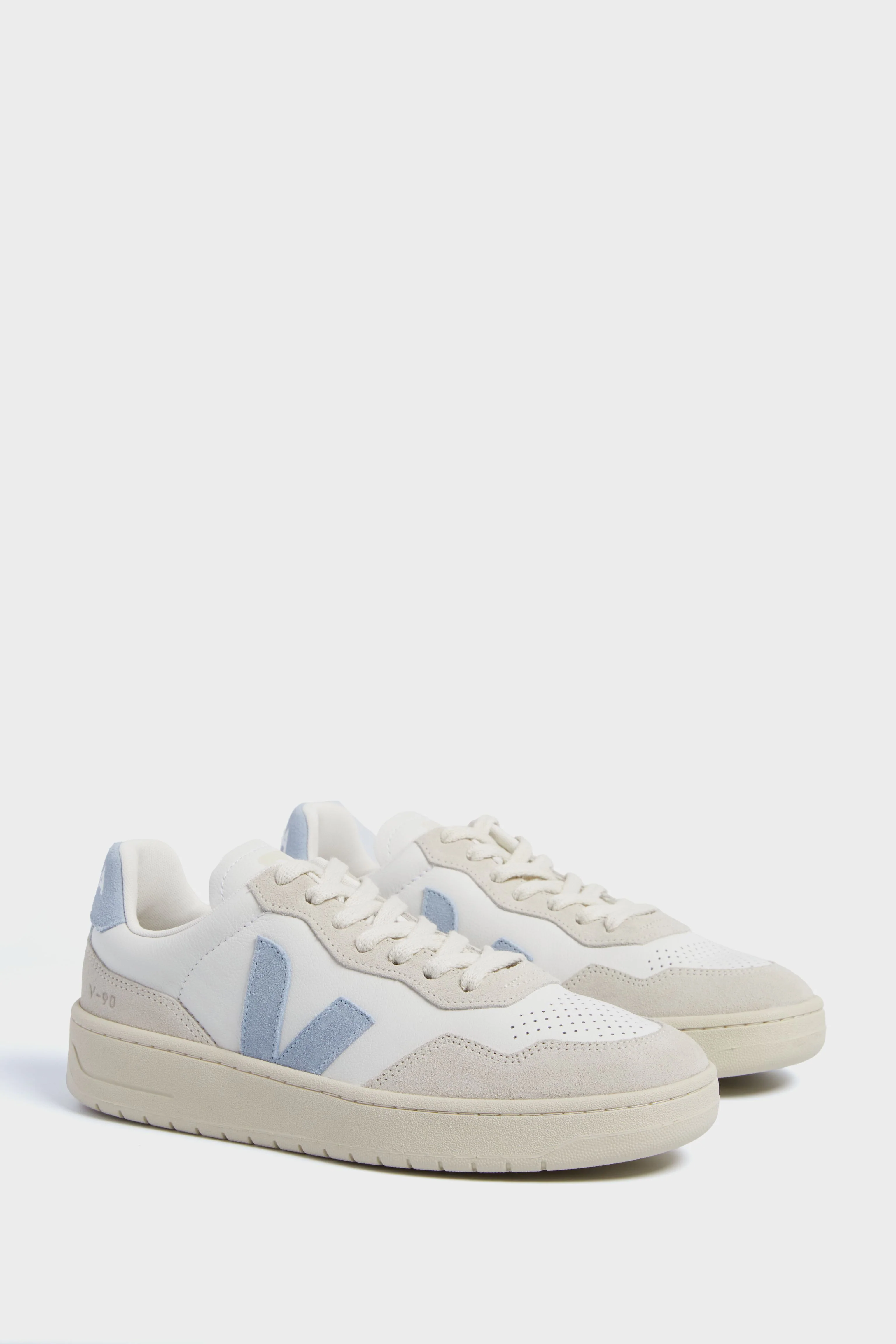 Extra-White Steel V-90 Sneakers - Image 4