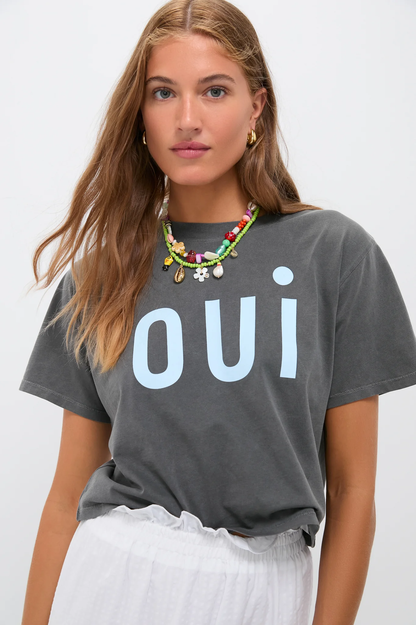 Faded Black Le Carre Tee