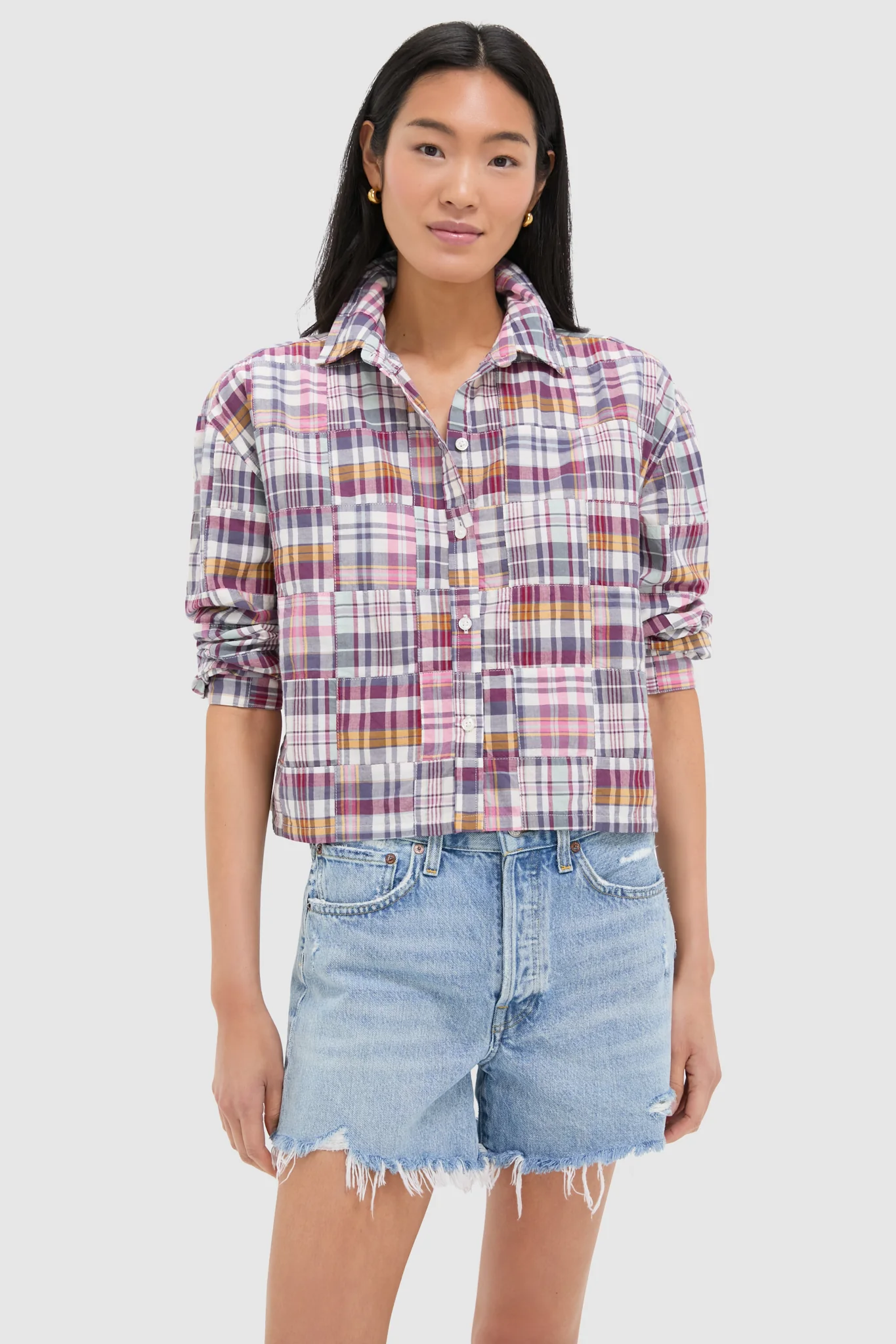 Faded Prep Patchwork Jasper Button Down - Image 2