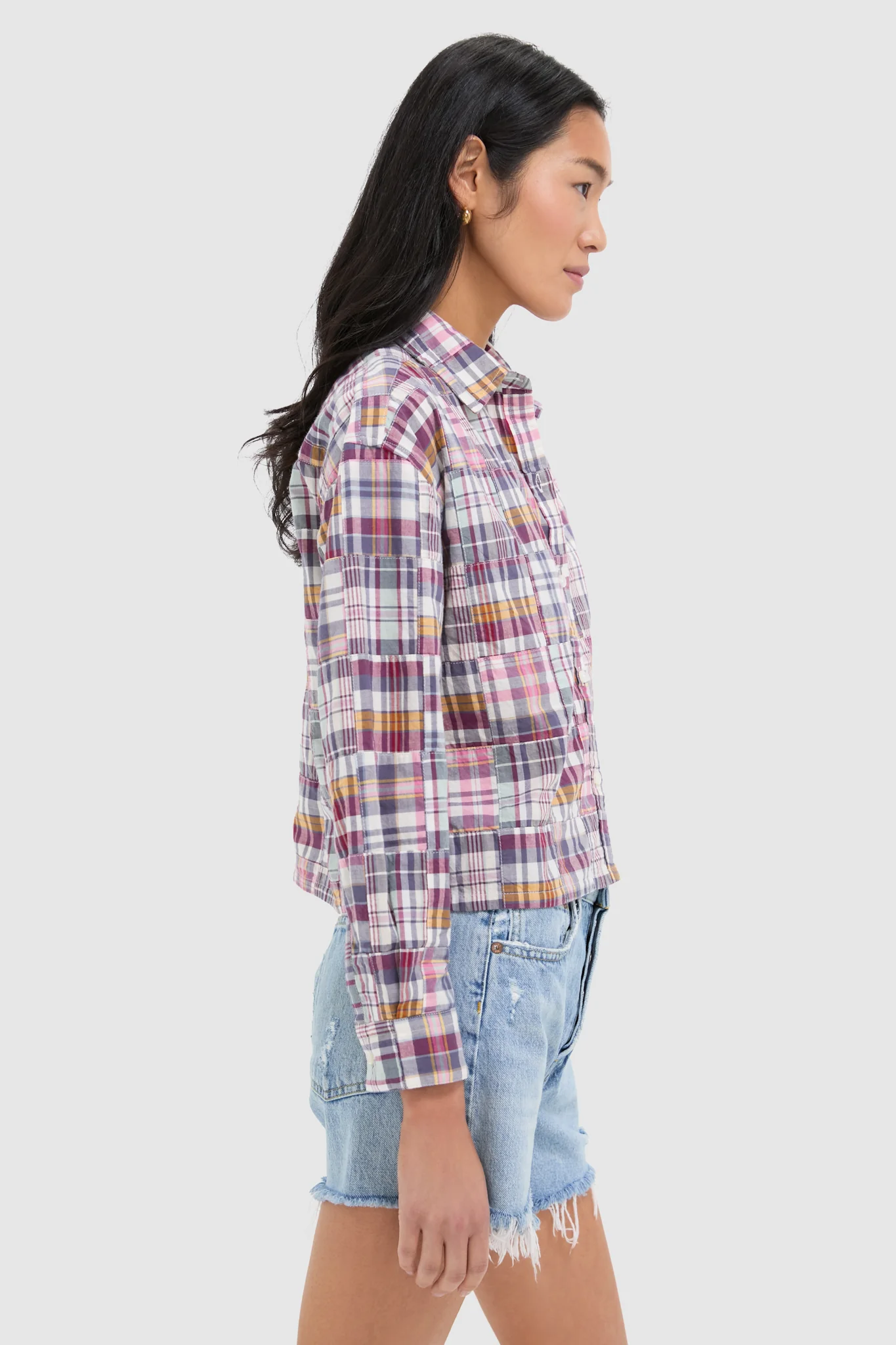 Faded Prep Patchwork Jasper Button Down - Image 3