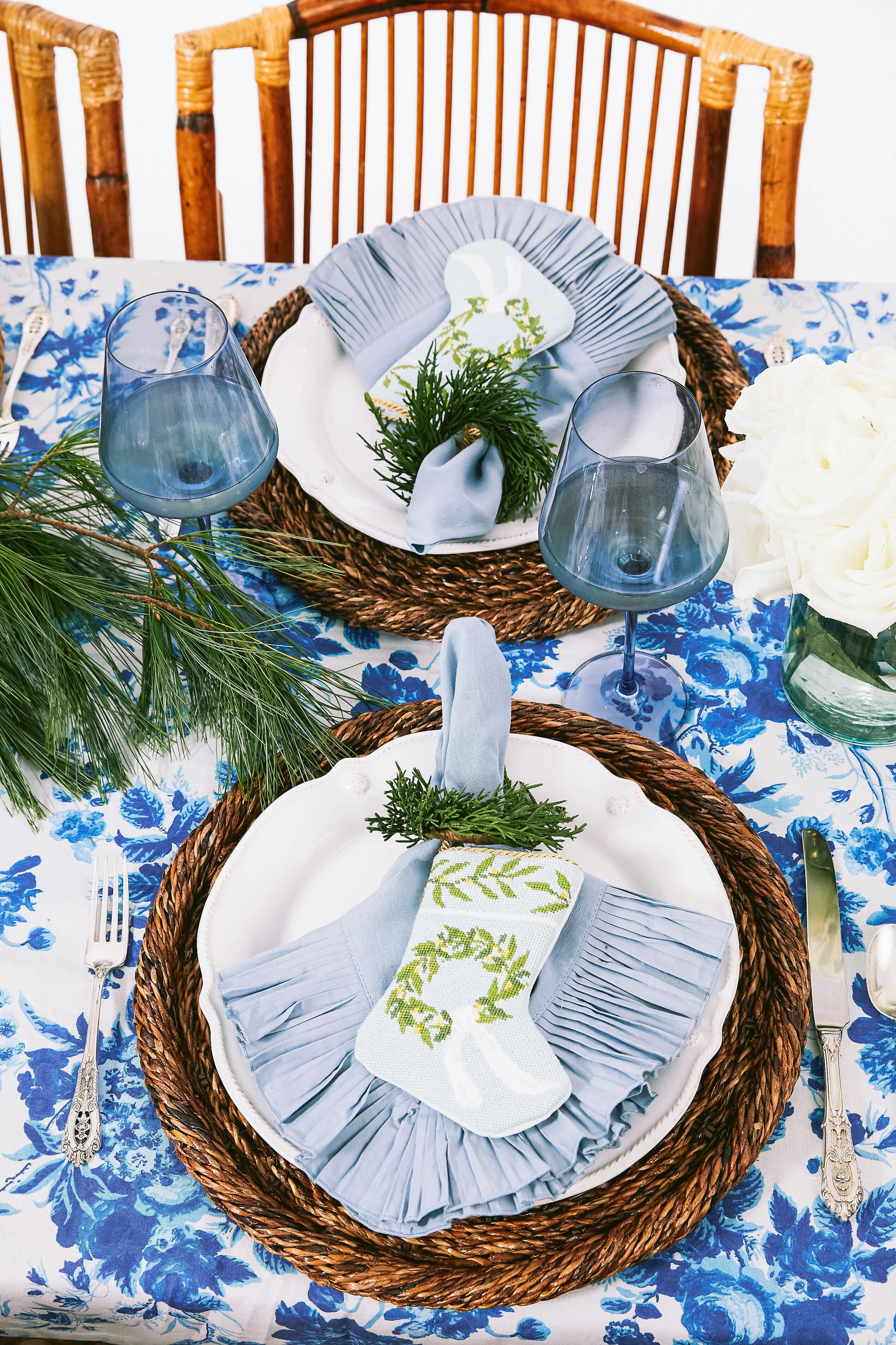 Faux Fir Napkin Rings - Image 3