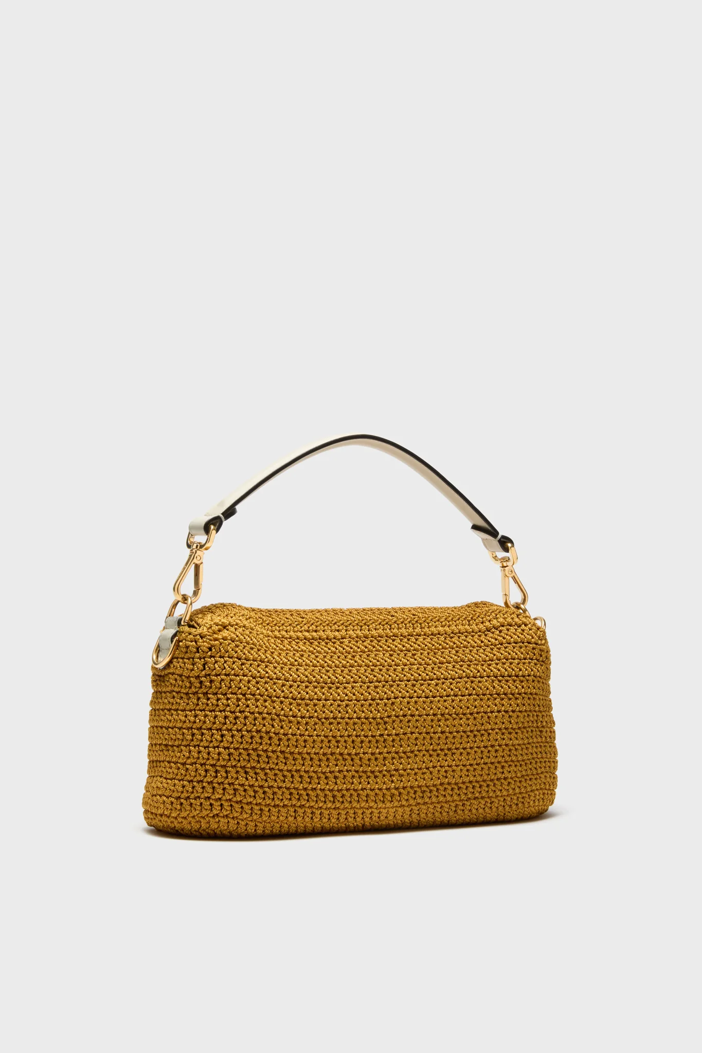 FENDI Woven Crochet Baguette NM Bag - Image 4