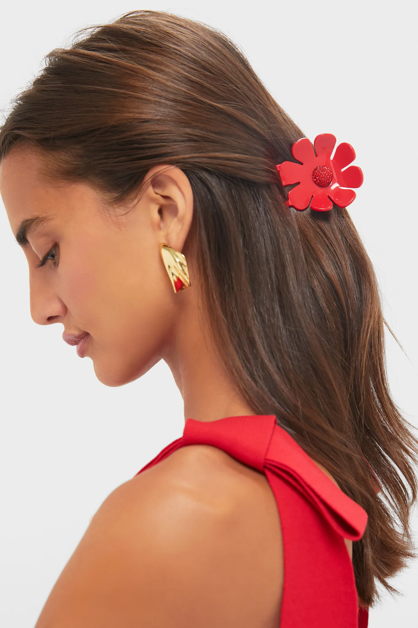 Fire Daisy Claw Clip - Image 2