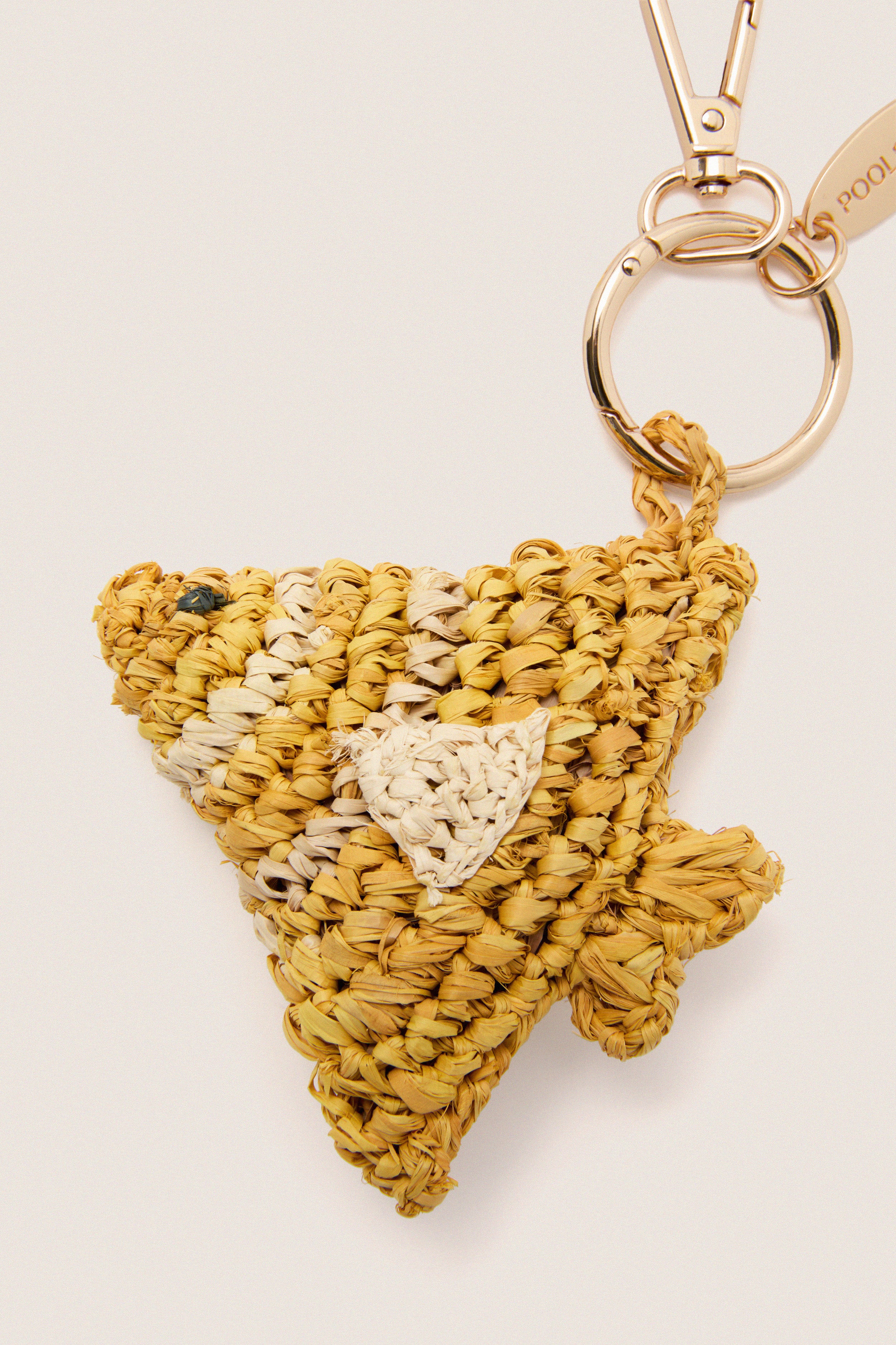 Fish Raffia Bag Charm - Image 4