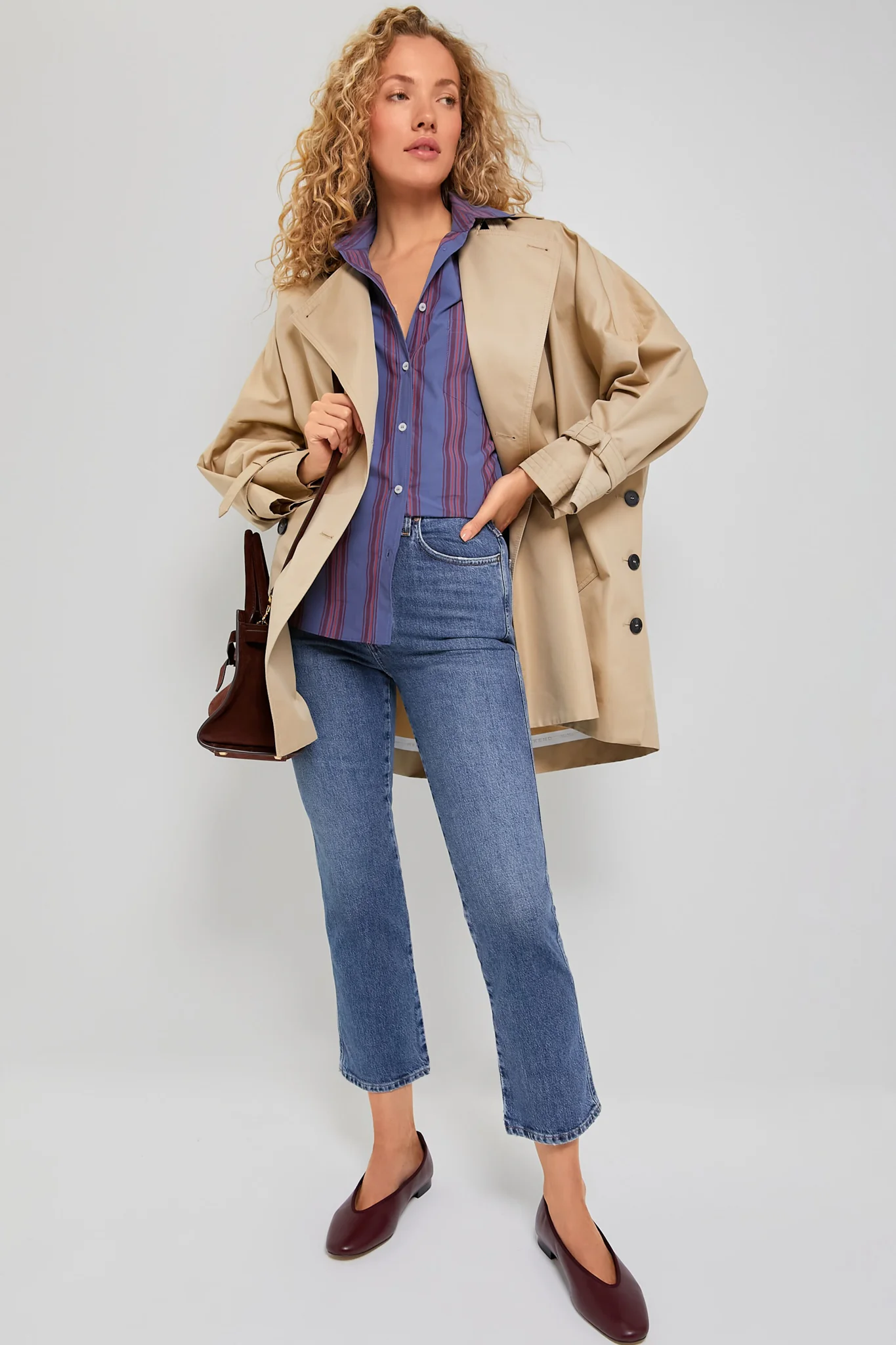 Fix Pinch Waist High Rise Kick Flare - Image 2