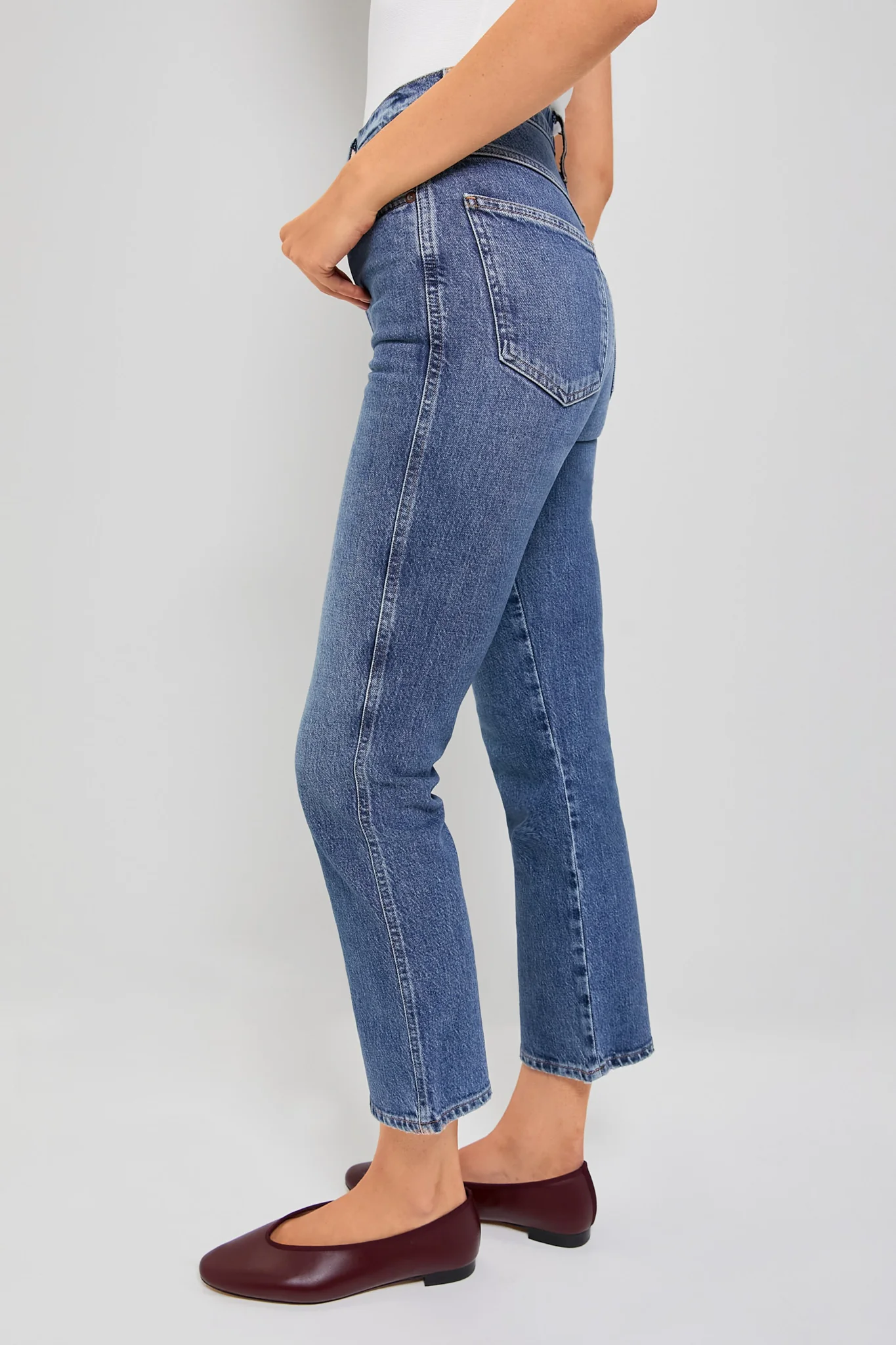 Fix Pinch Waist High Rise Kick Flare - Image 3