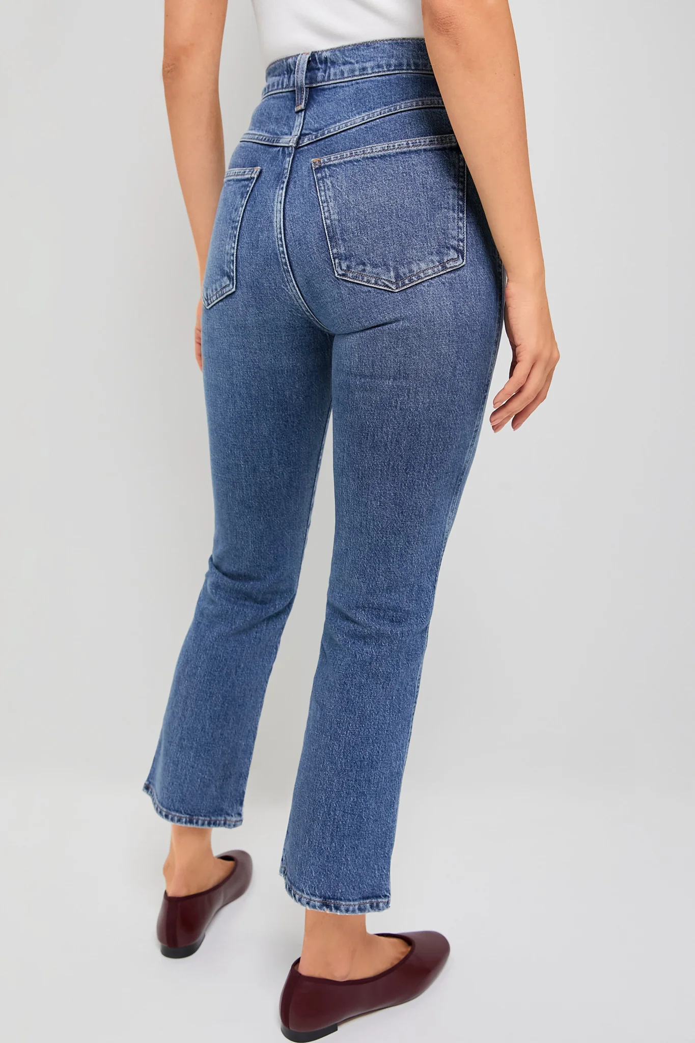 Fix Pinch Waist High Rise Kick Flare - Image 4