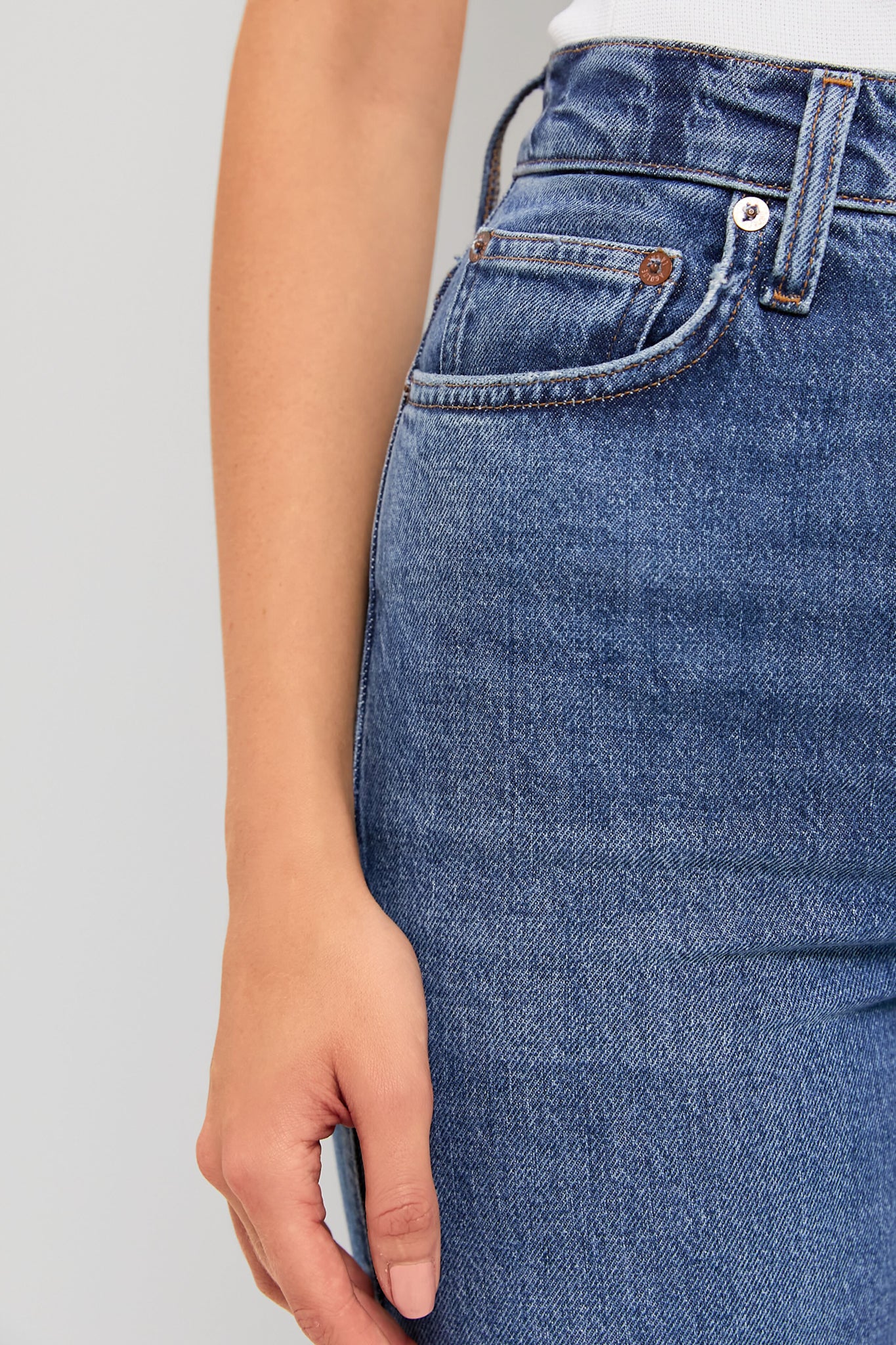 Fix Pinch Waist High Rise Kick Flare - Image 5