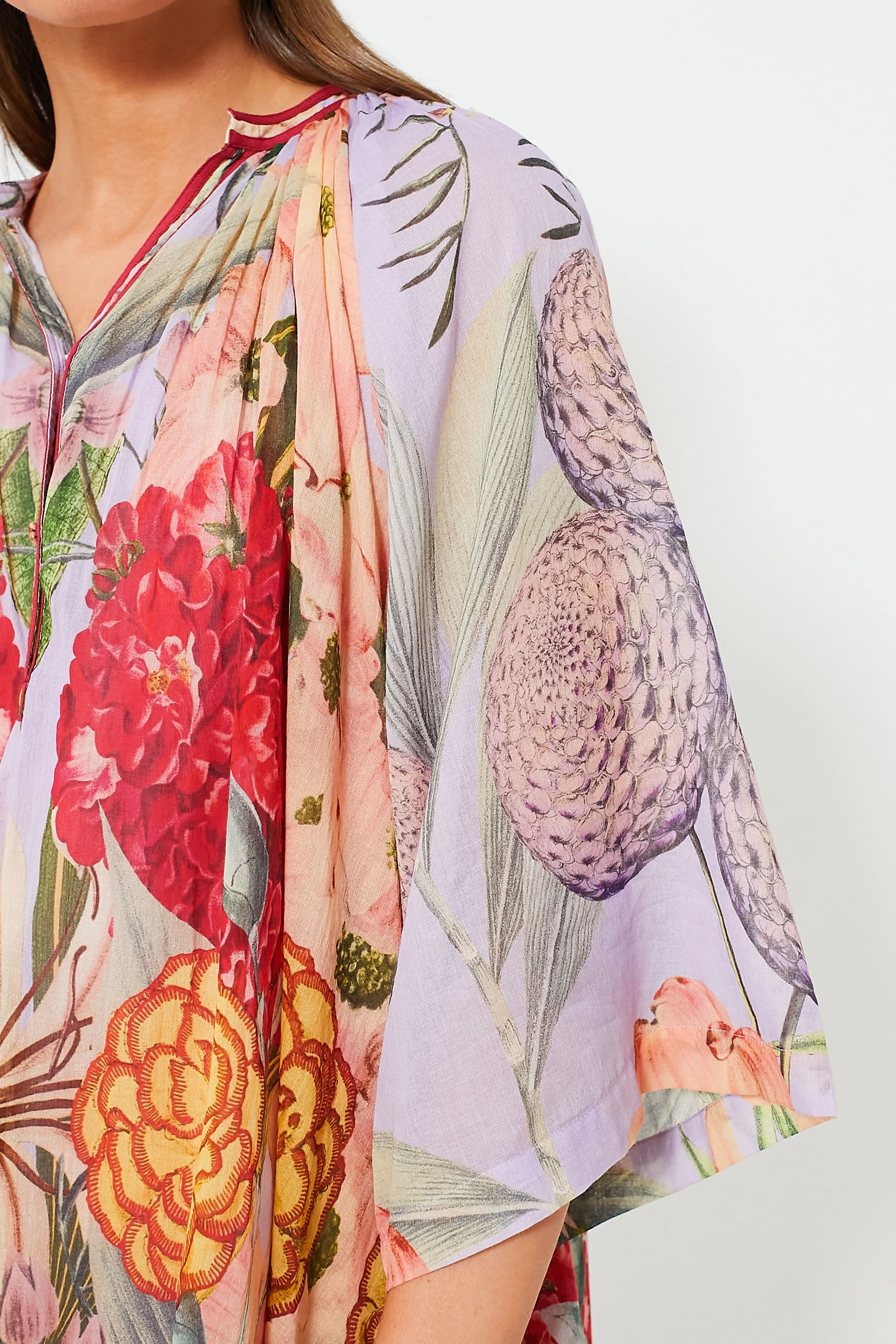 Floral Lilac Amala Dress - Image 6