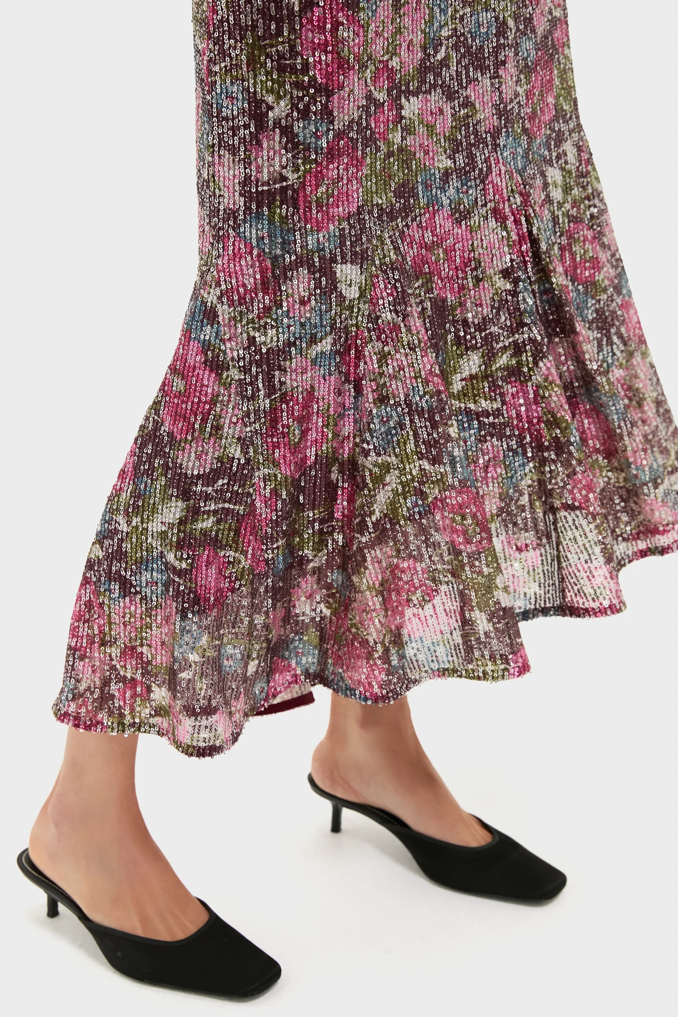 Floral Sequin Elodie Dress - Image 6