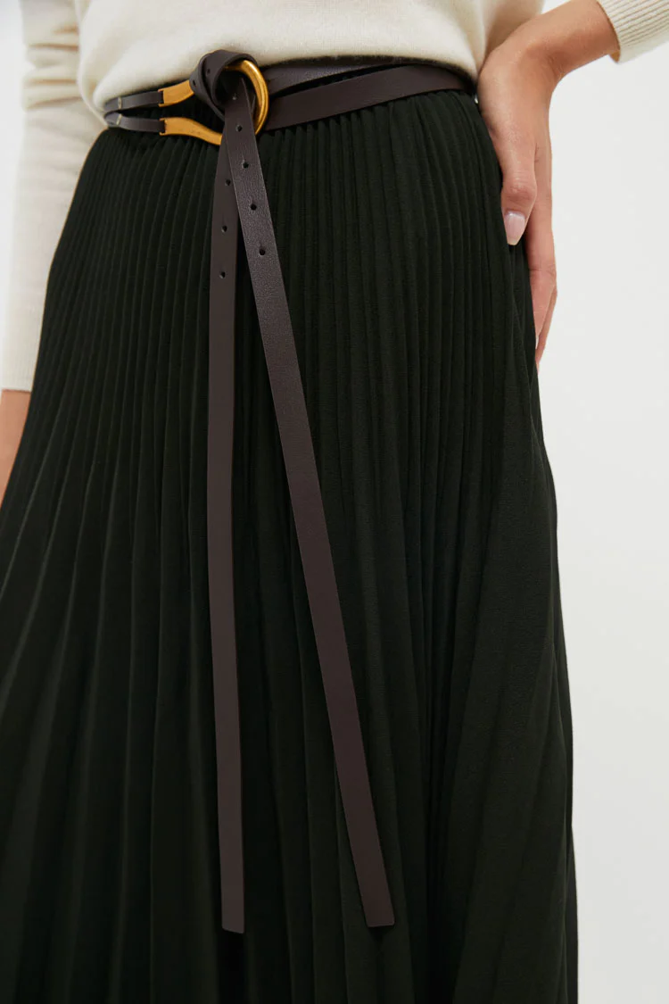 Forest Pleated Skirt - Image 5