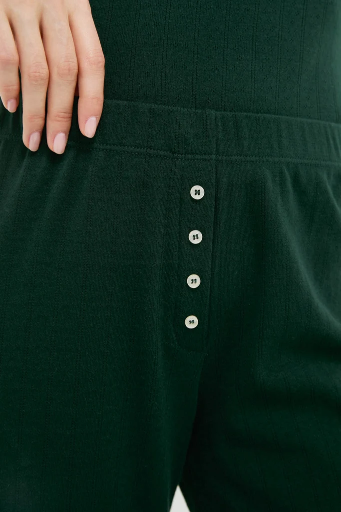 Forest Pointelle Boxer Pants - Image 5