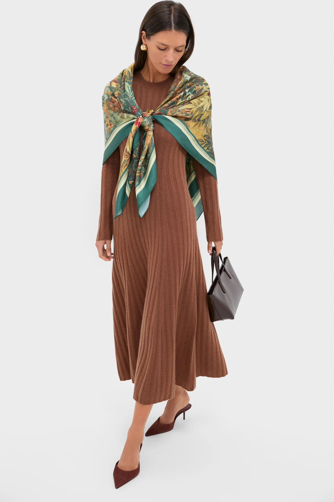 Forest Toile Large Scarf - Image 5