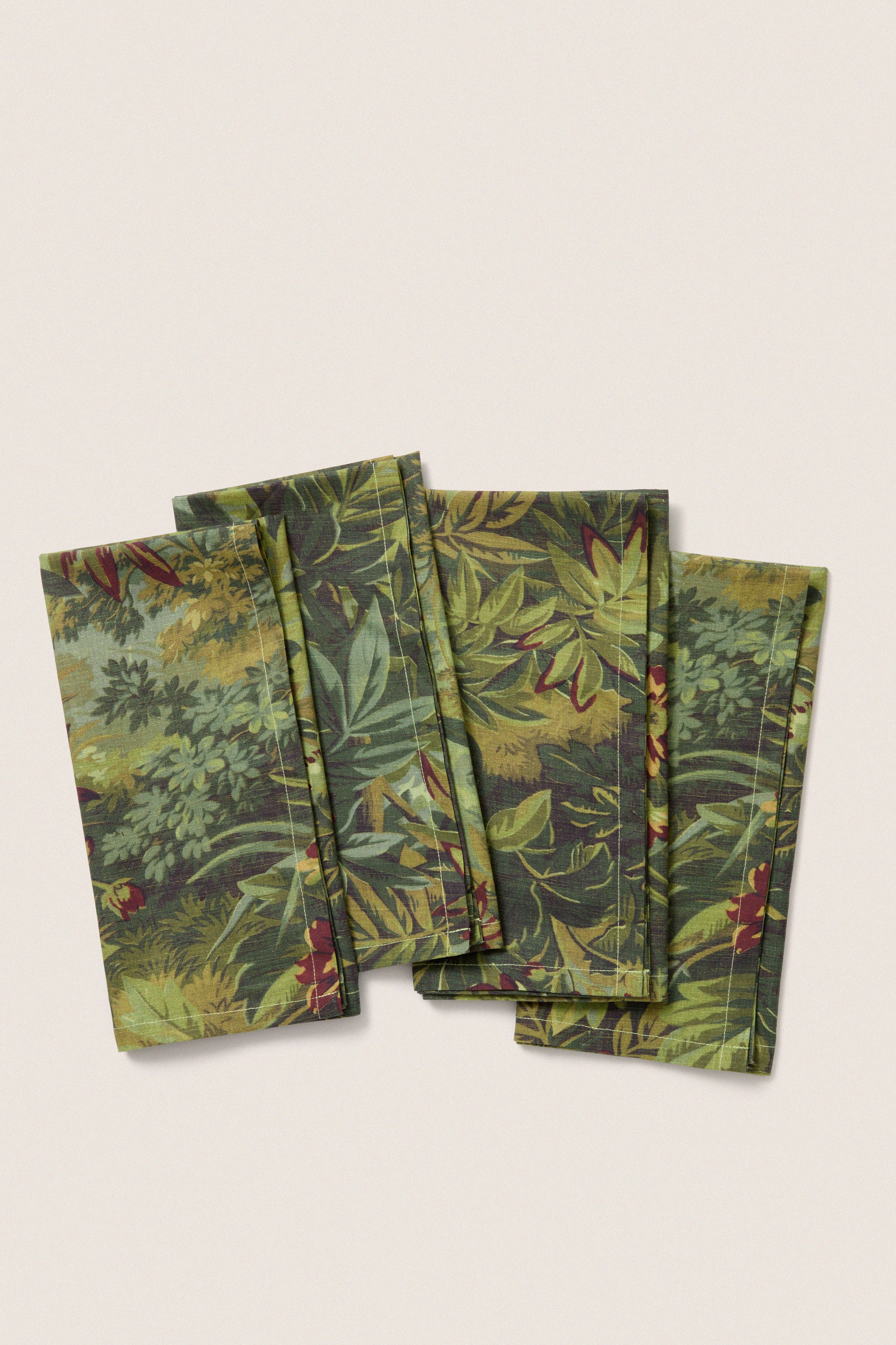 Forest Toile Napkins Set of 4 - Image 3