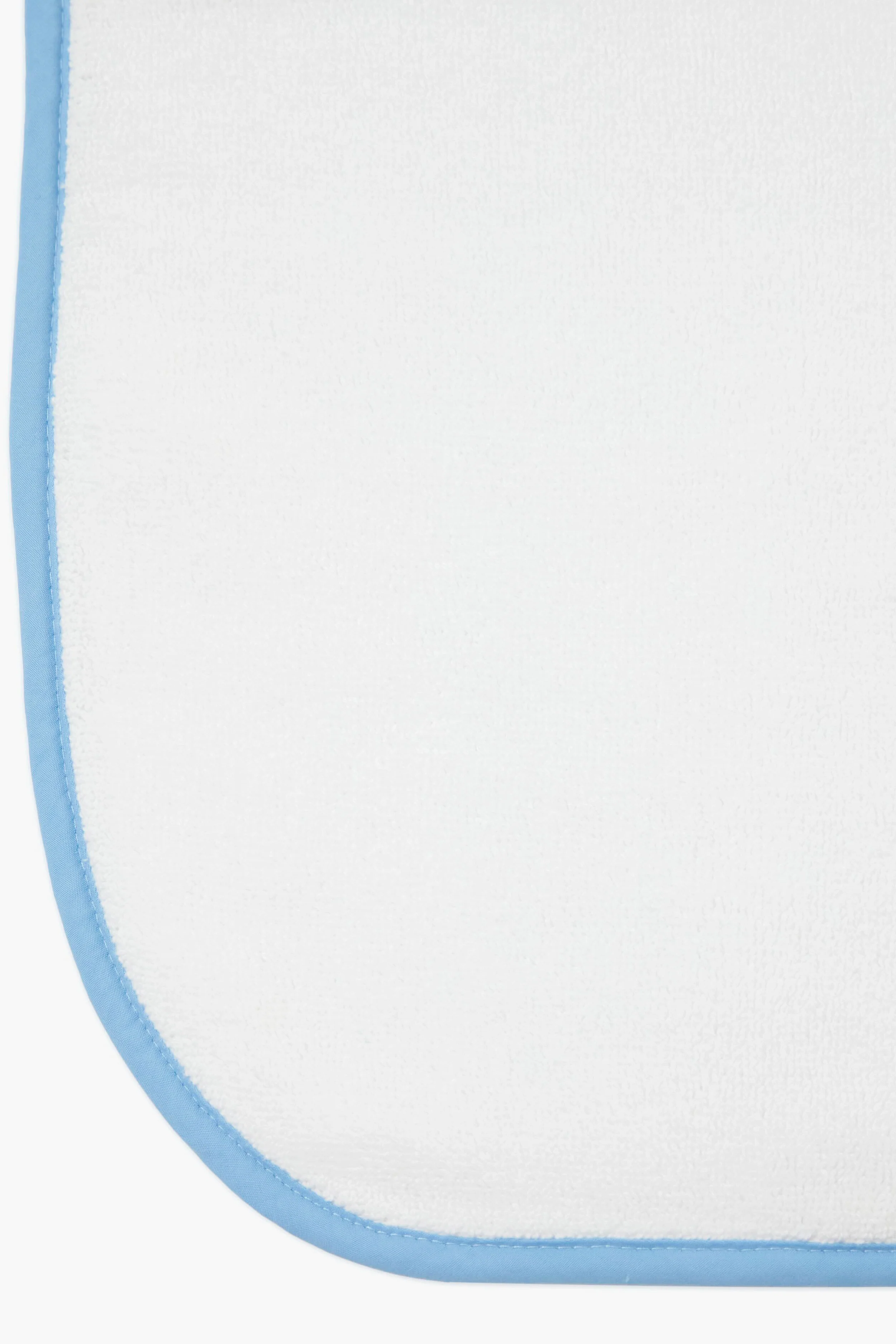 French Blue Piped Edge Bath Mat - Image 2
