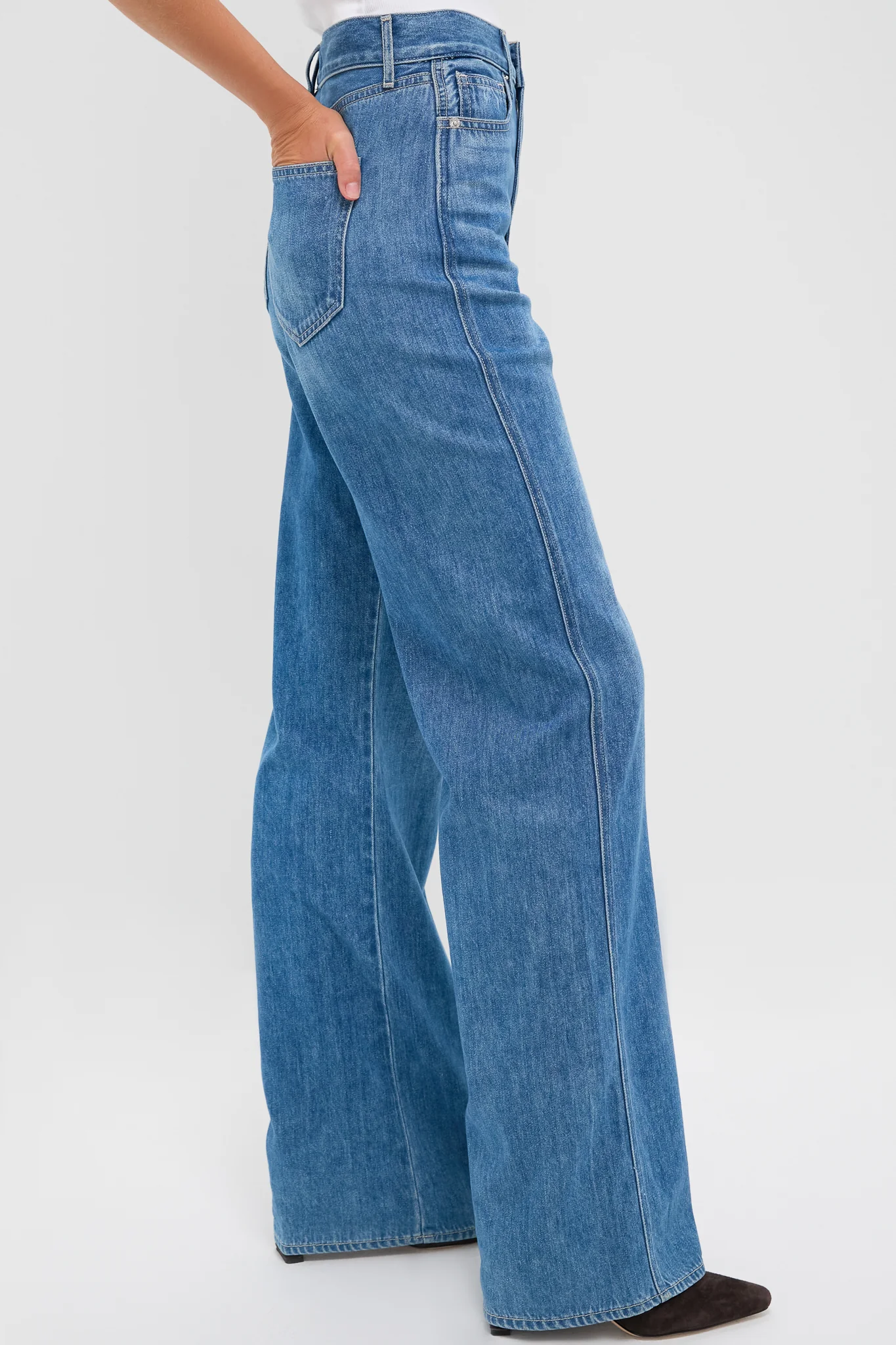 French Kiss Taylor High Rise Wide Leg - Image 3