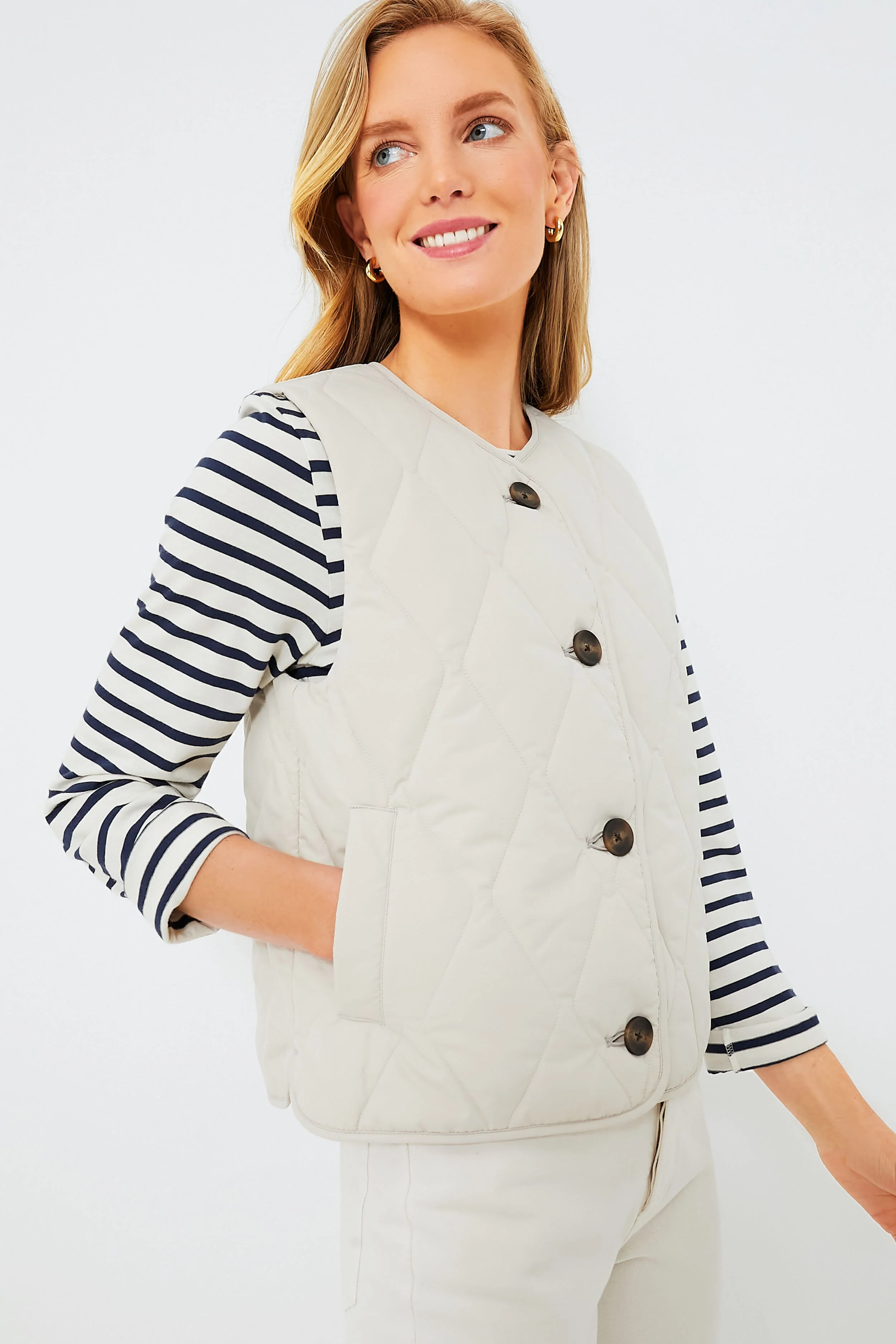 French Oak Kelley Gilet - Image 3