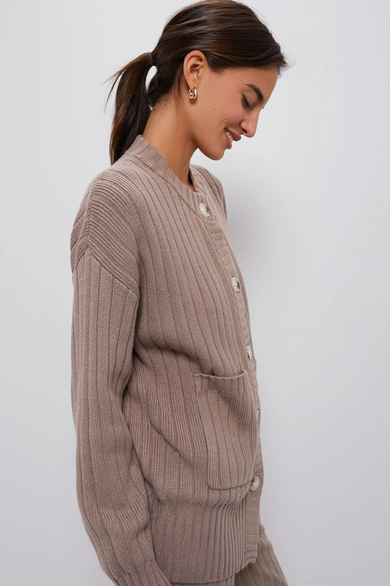 Fungi Pensdale Relaxed Knit Jacket - Image 3