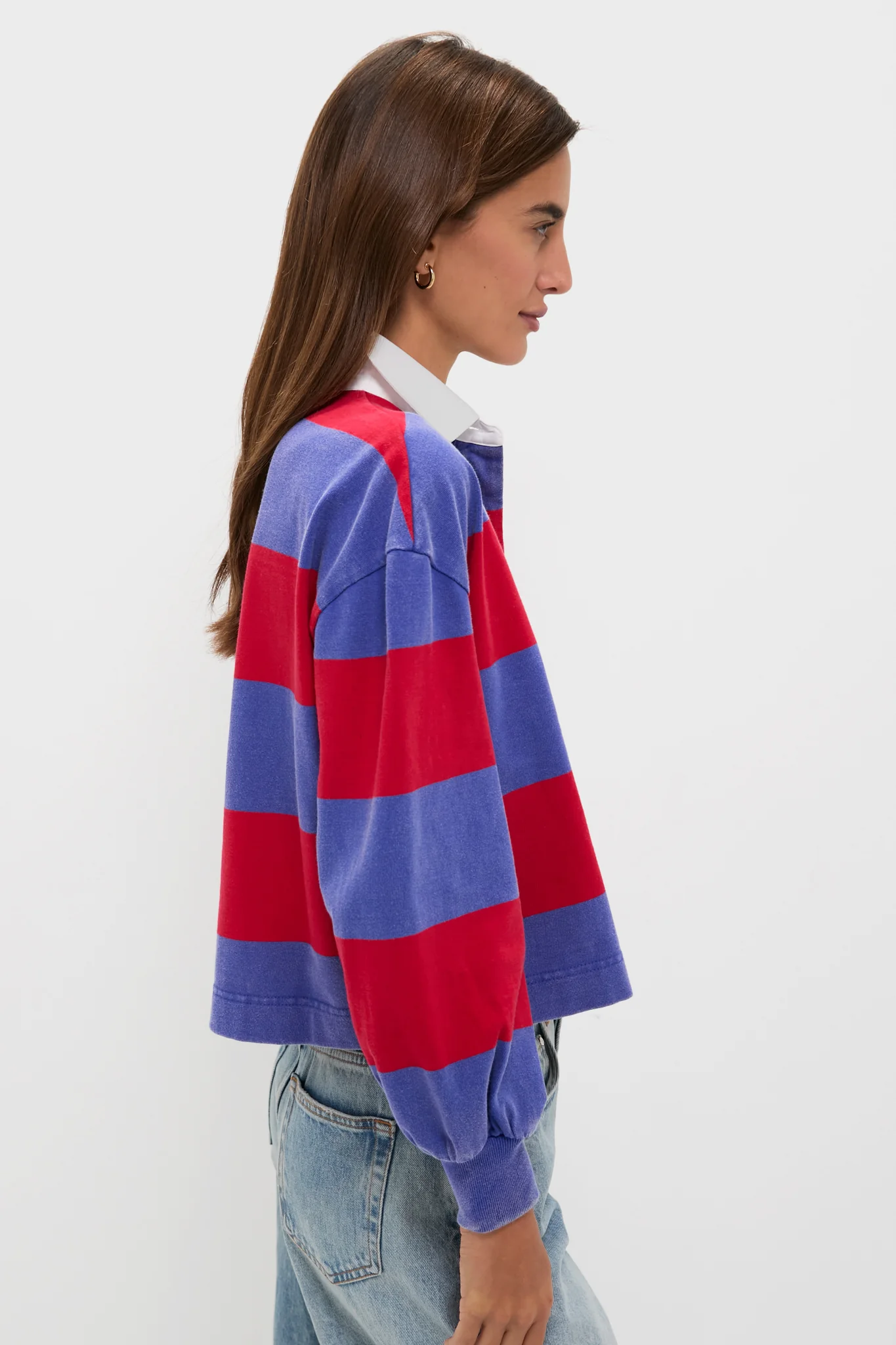 Gameday Red and Blue Swiftie Rugby Polo - Image 3