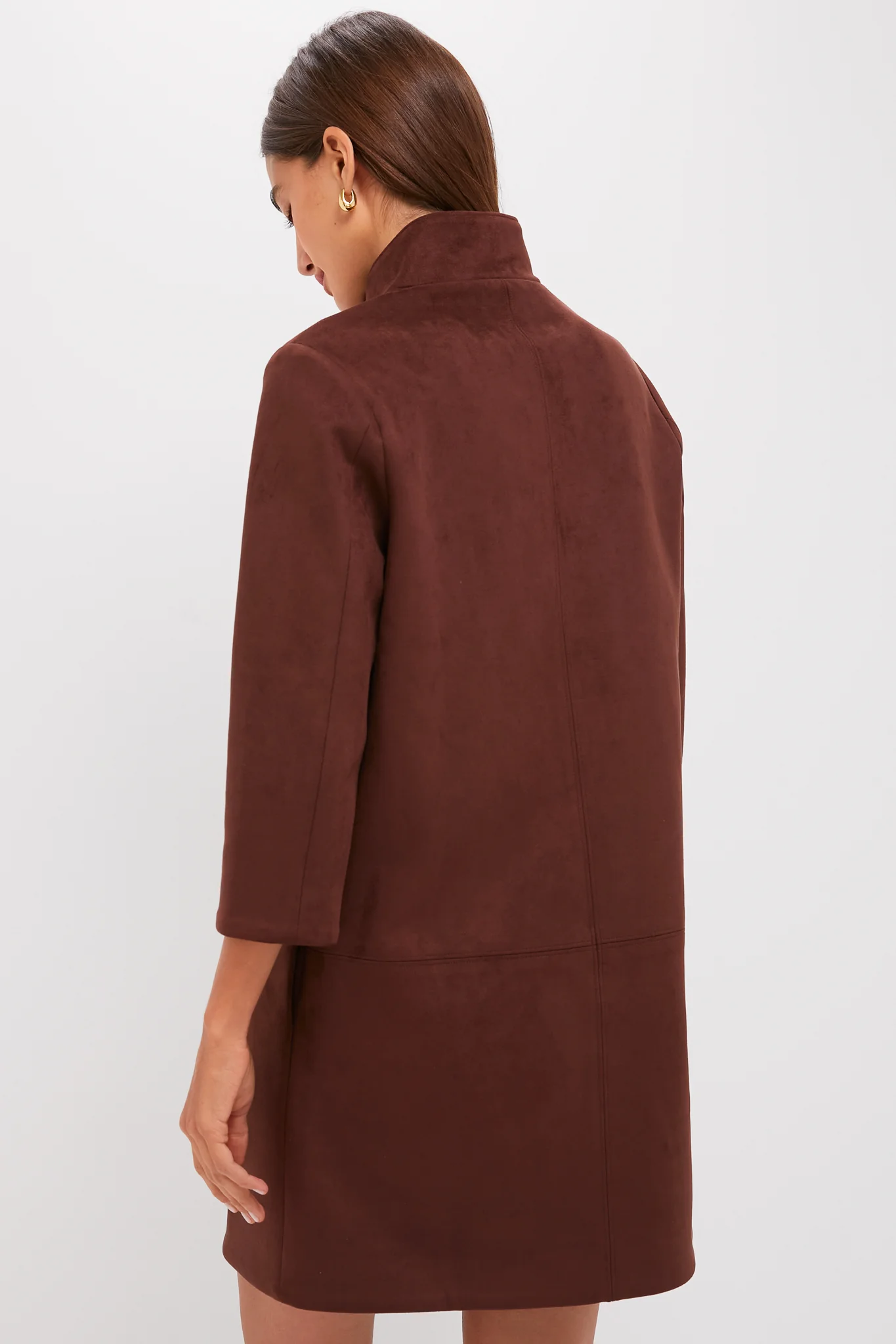 Ganache Vegan Suede Clifton Dress - Image 4