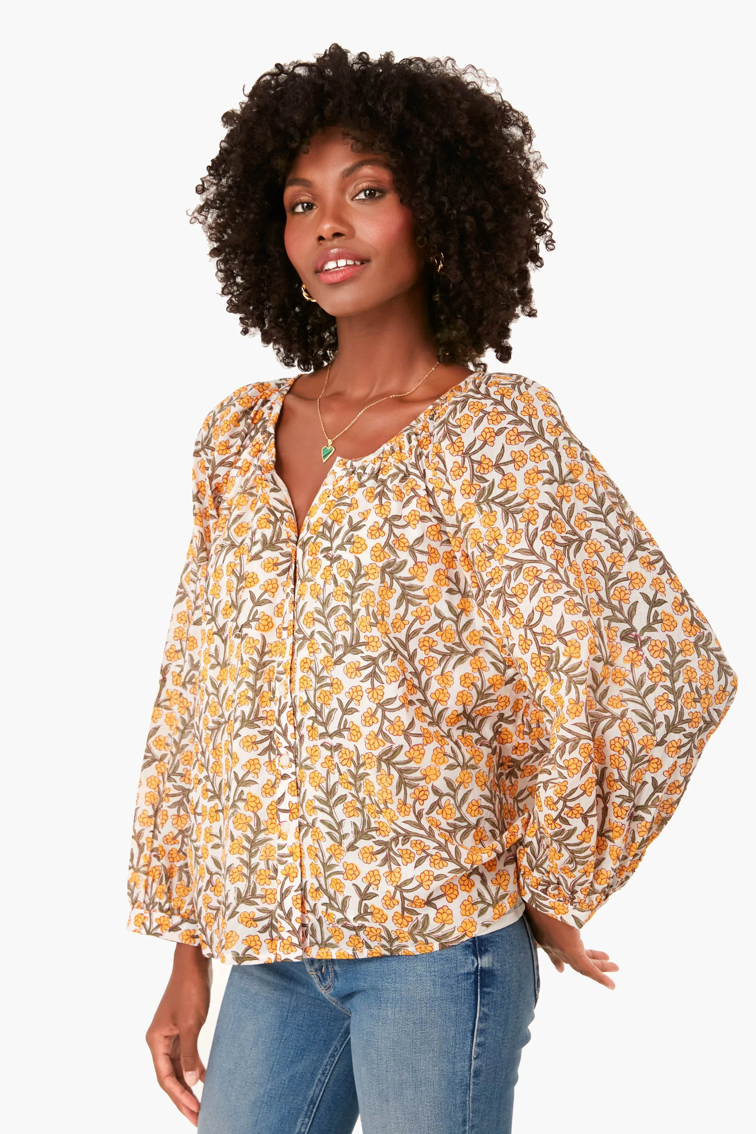 Garden Sun Frances Blouse