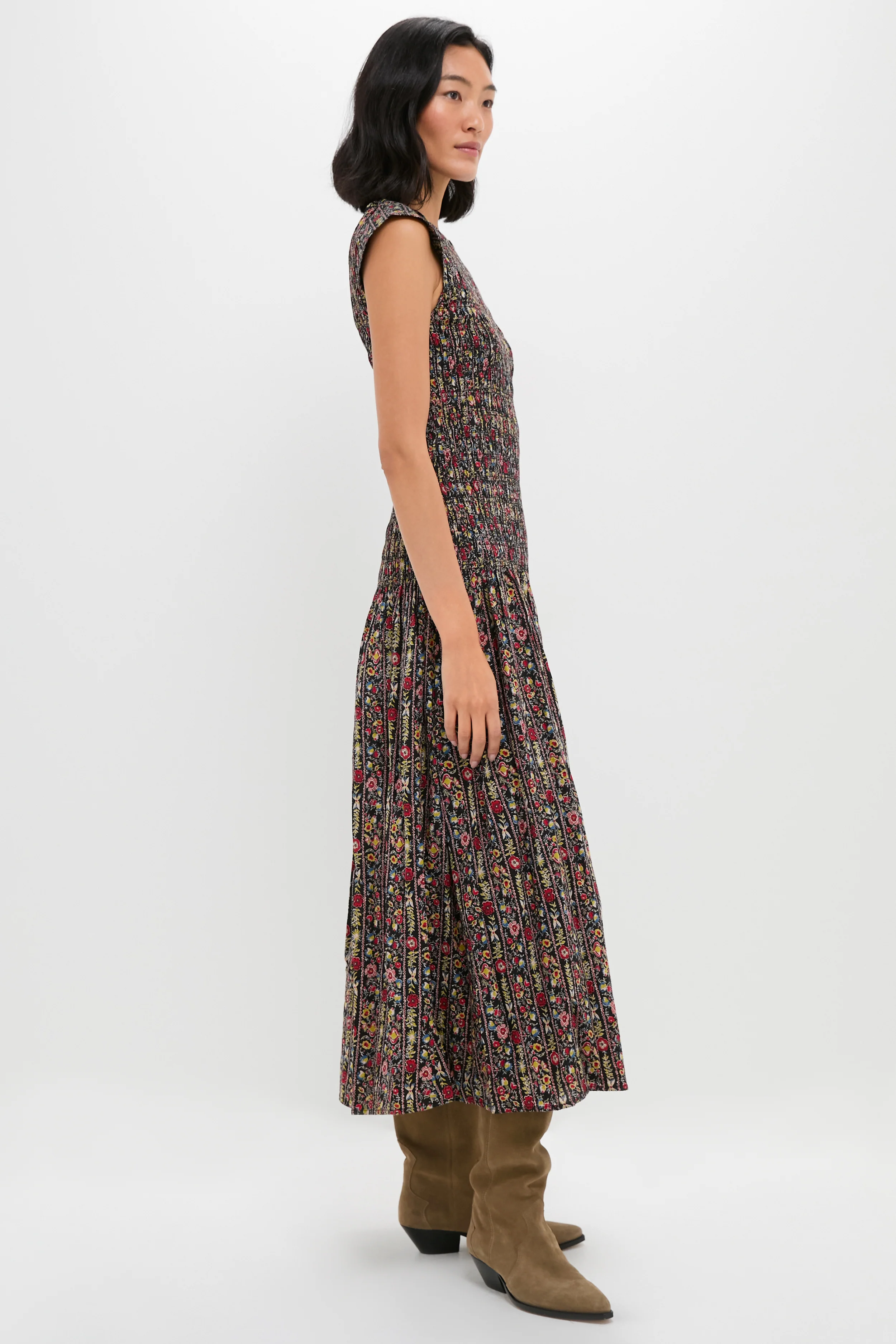 Garland Print Paramour Dress - Image 3