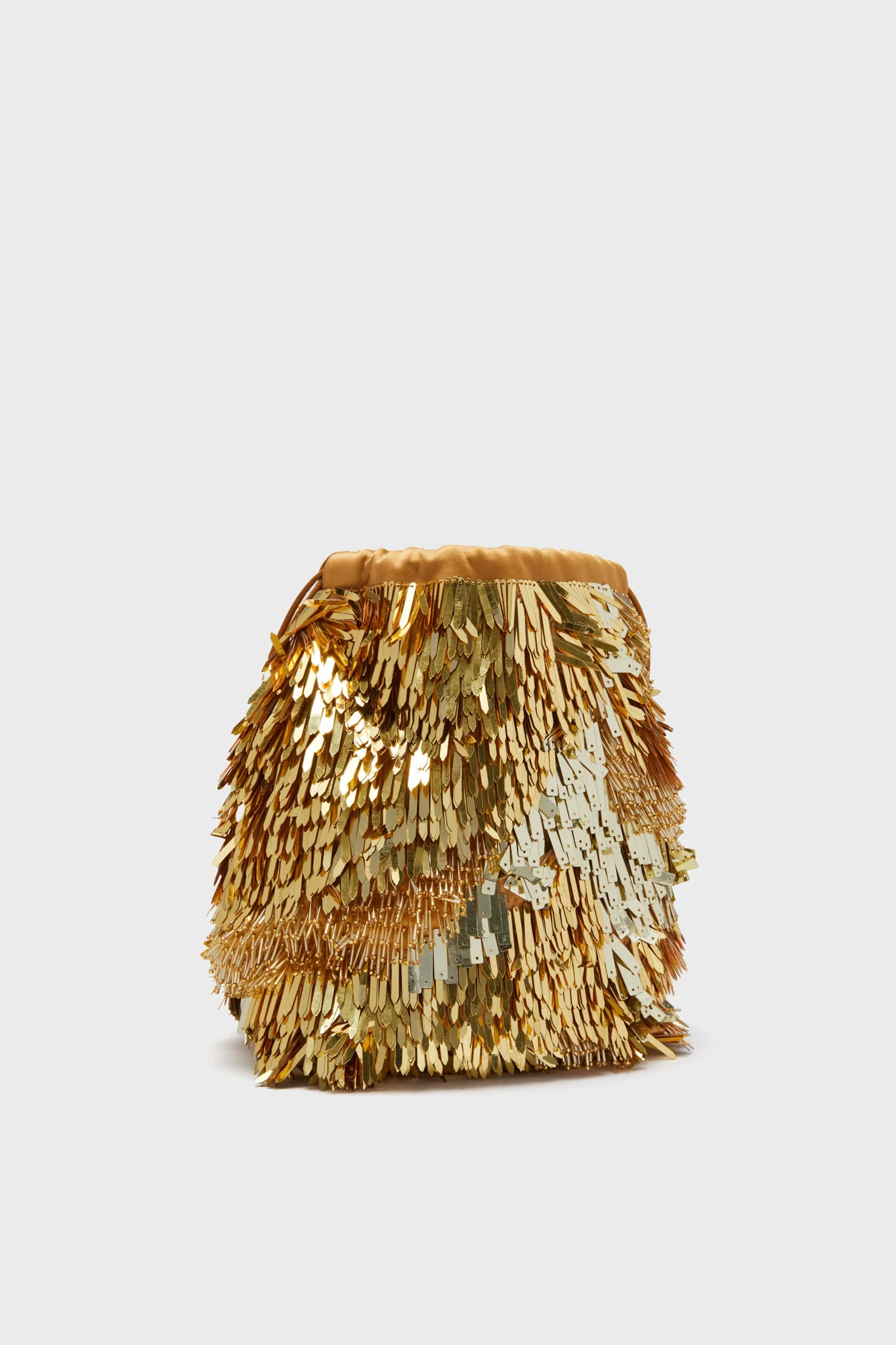 Gilt Celeste Paillette Drawstring Bag - Image 4