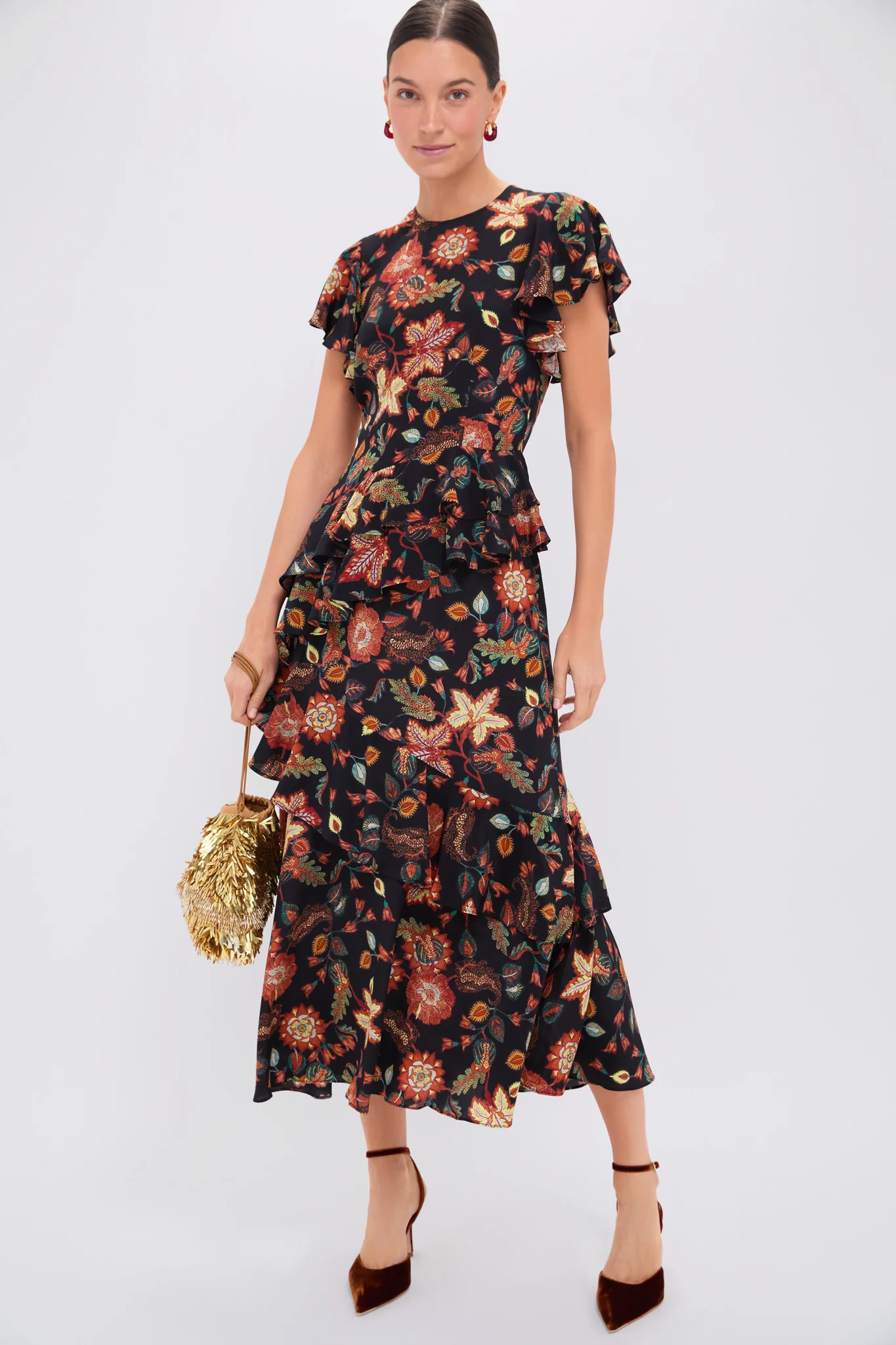 Gilt Celeste Paillette Drawstring Bag - Image 6