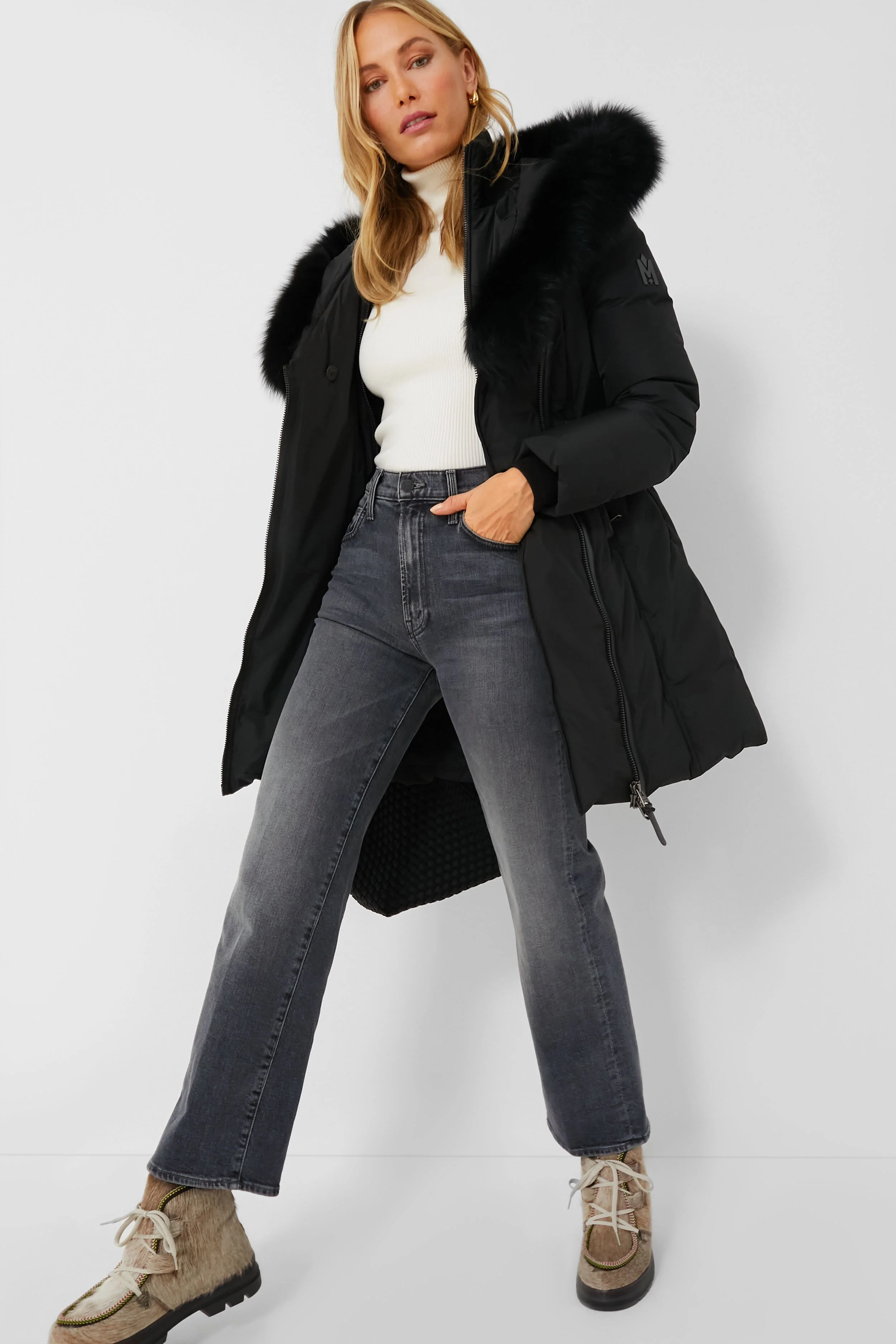 Gin Tonic Shearling Lined Incredible Pony Boots - Image 2