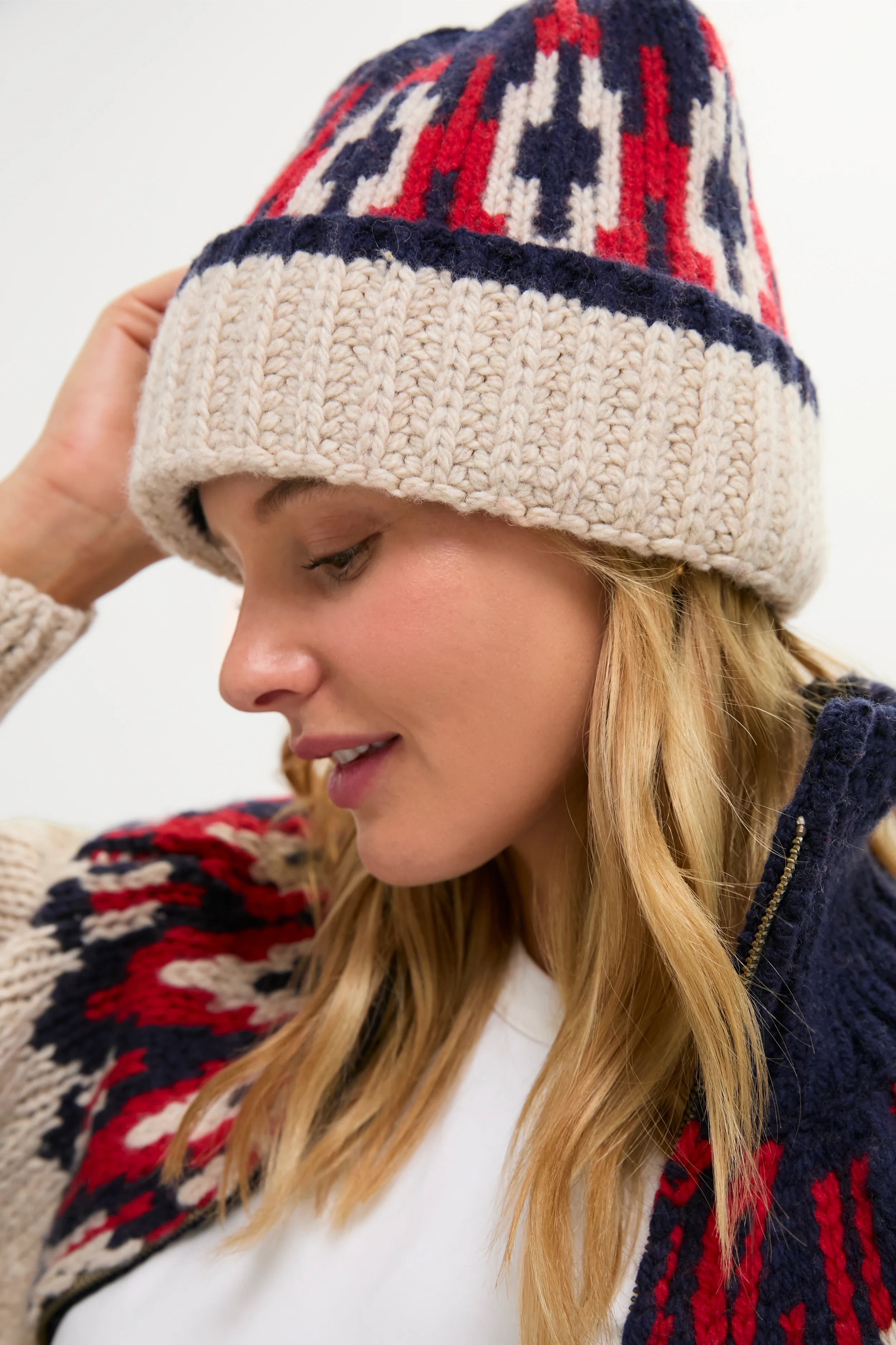 Glacier Fair Isle The Nordic Beanie - Image 2