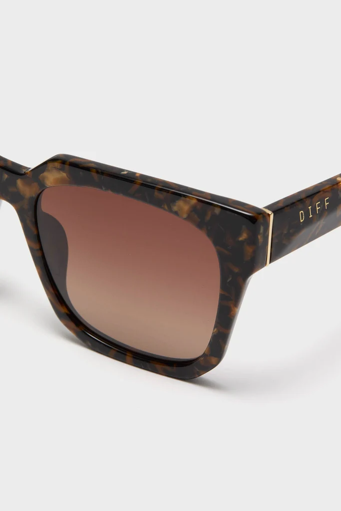 Glitter Tortoise Ariana Polarized Sunglasses - Image 5