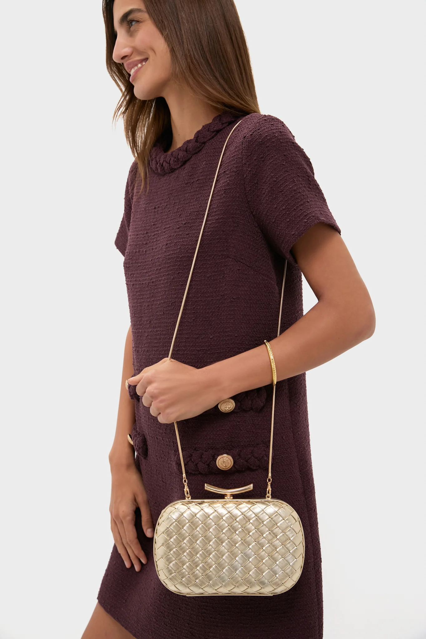 Gold Allison Clutch - Image 3