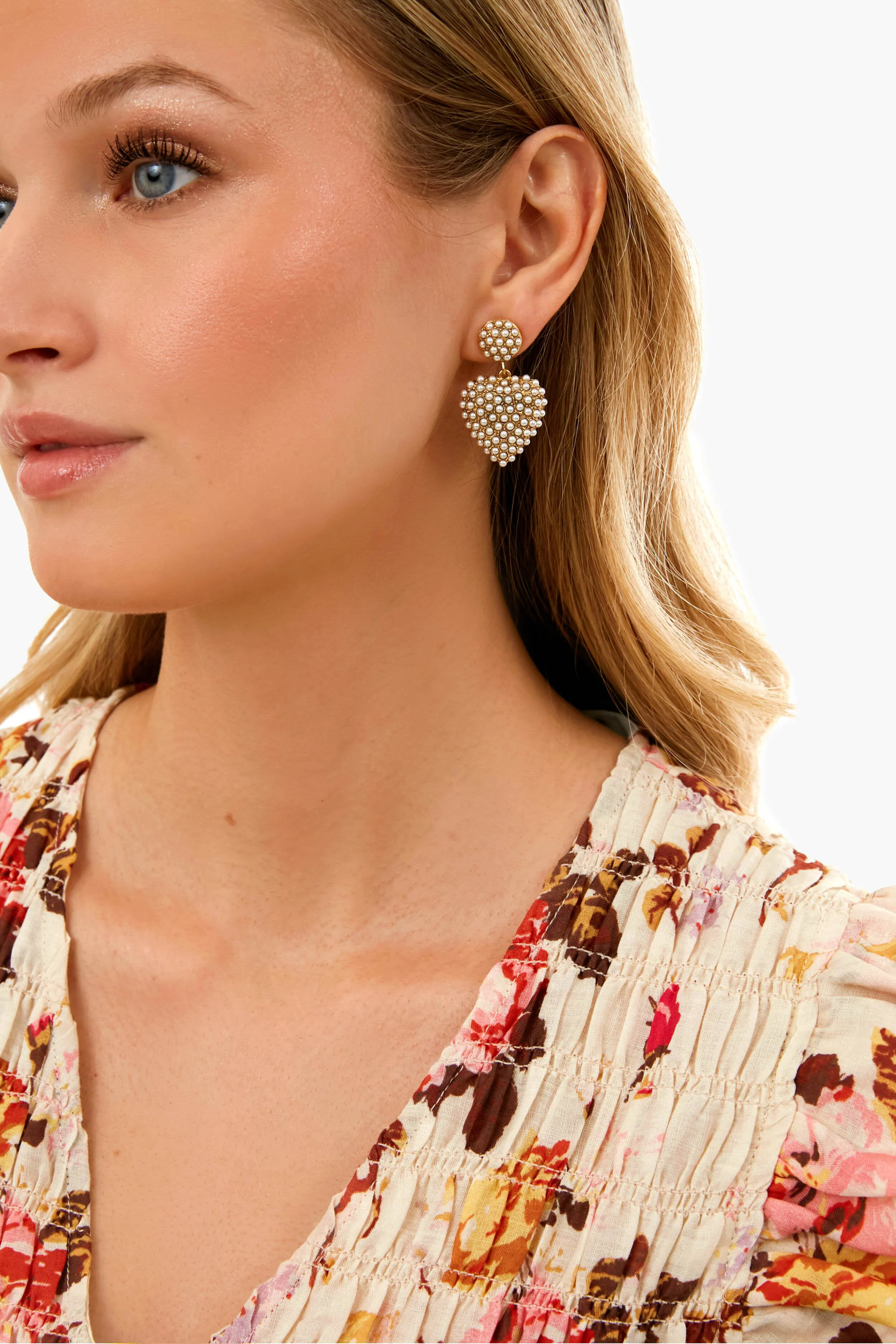 Gold Amelie Earrings - Image 2