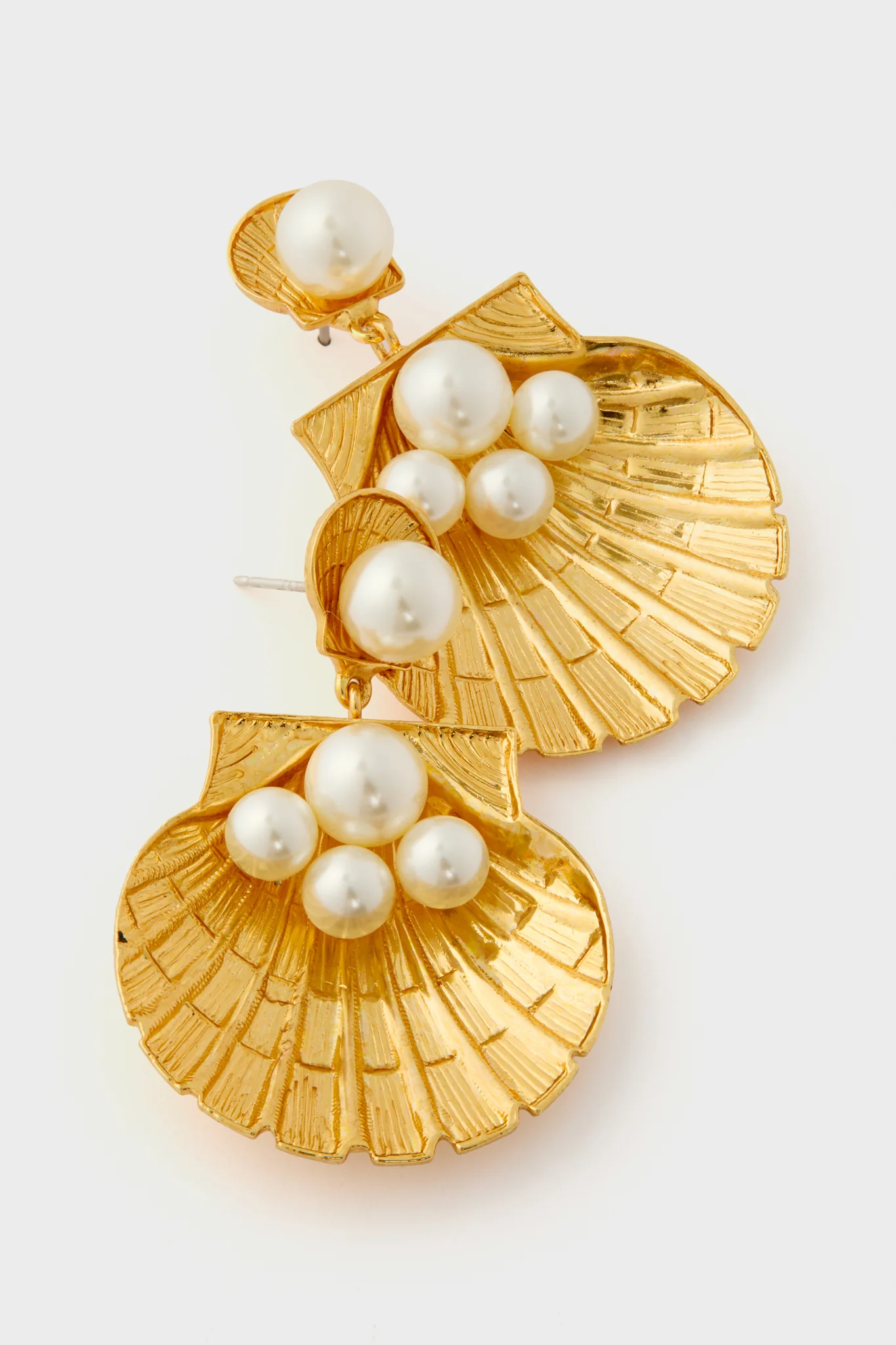 Gold Ariel Earrings - Image 4