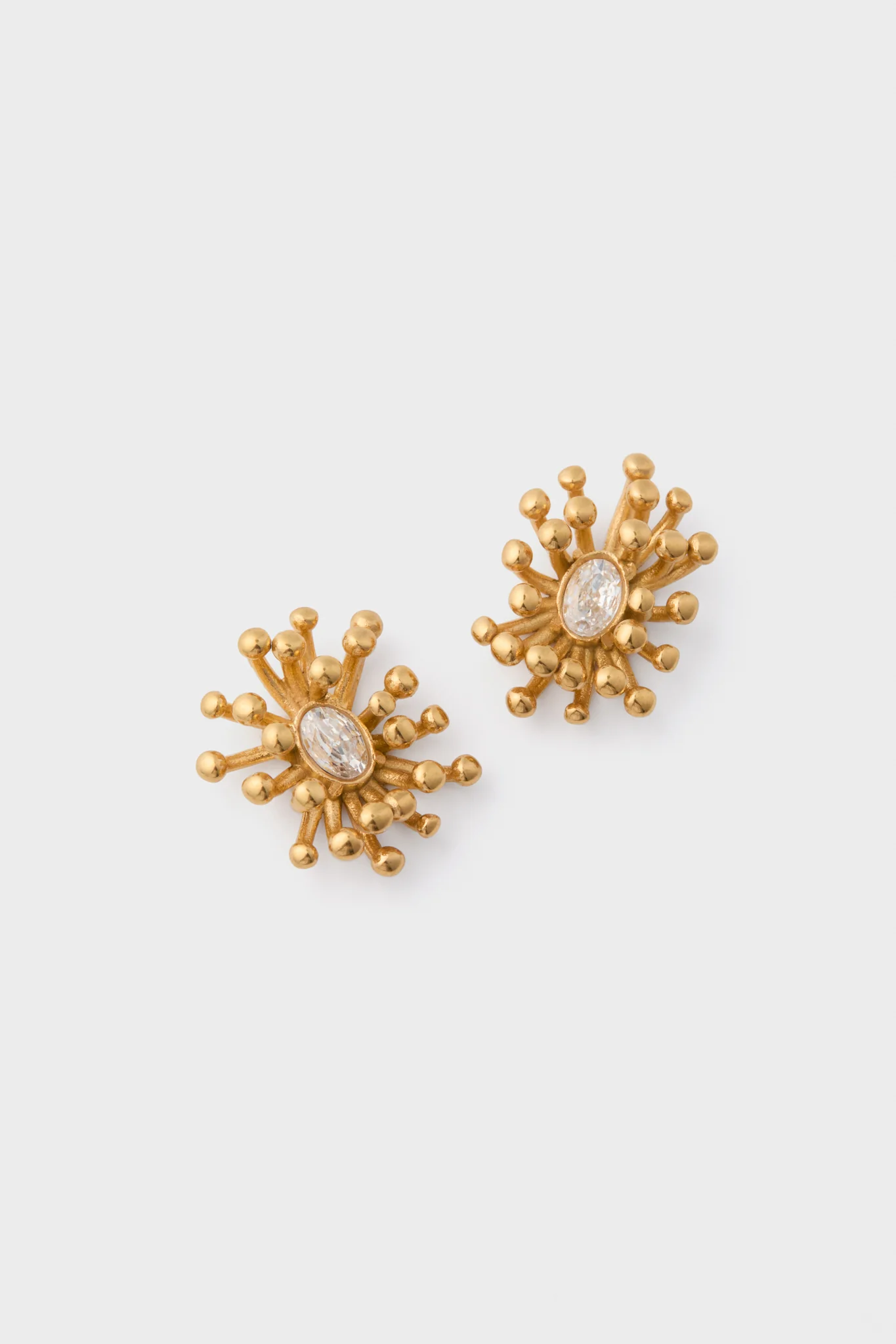 Gold Atom Earrings - Image 3