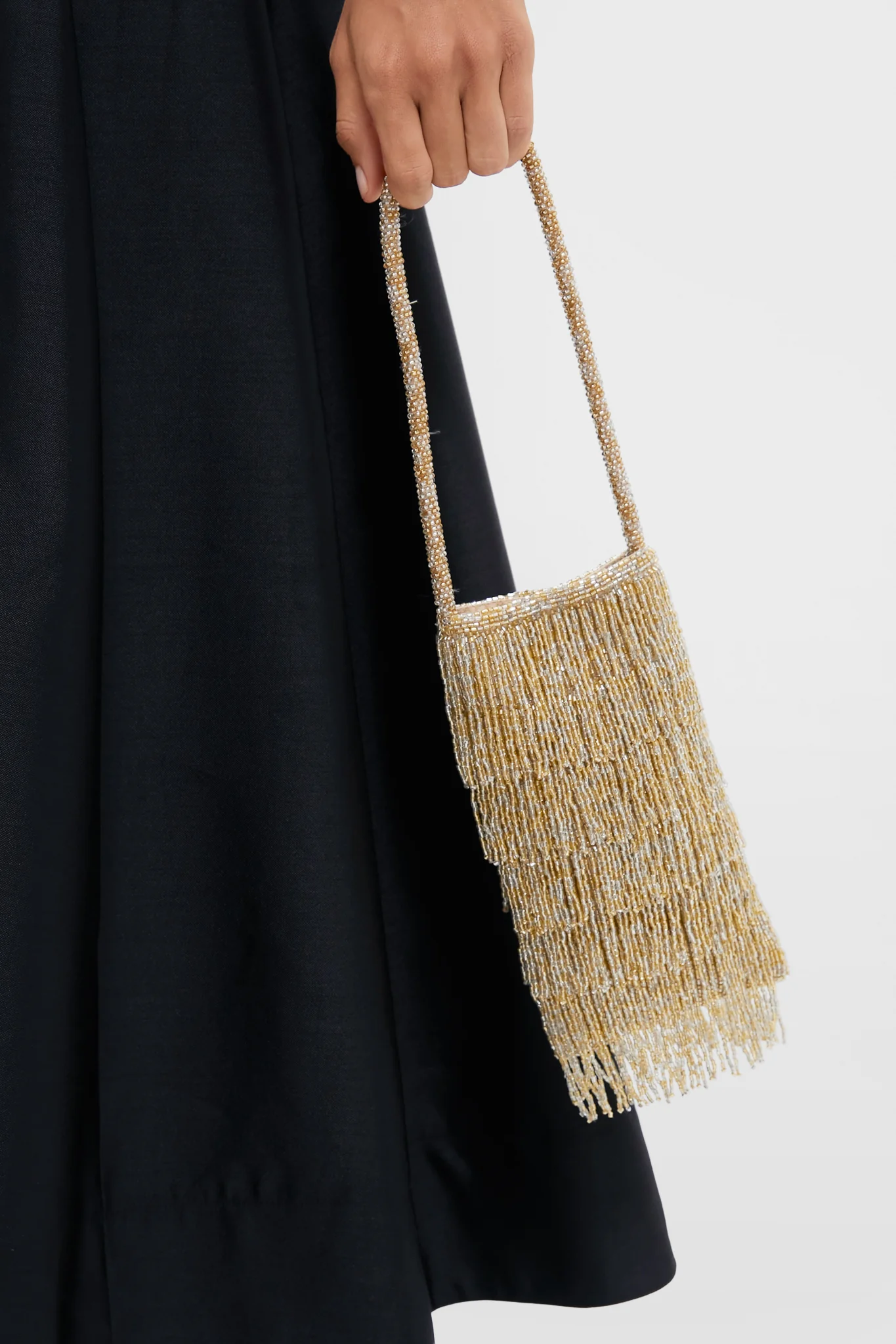 Gold Beaded Josephine Mini Bag - Image 4