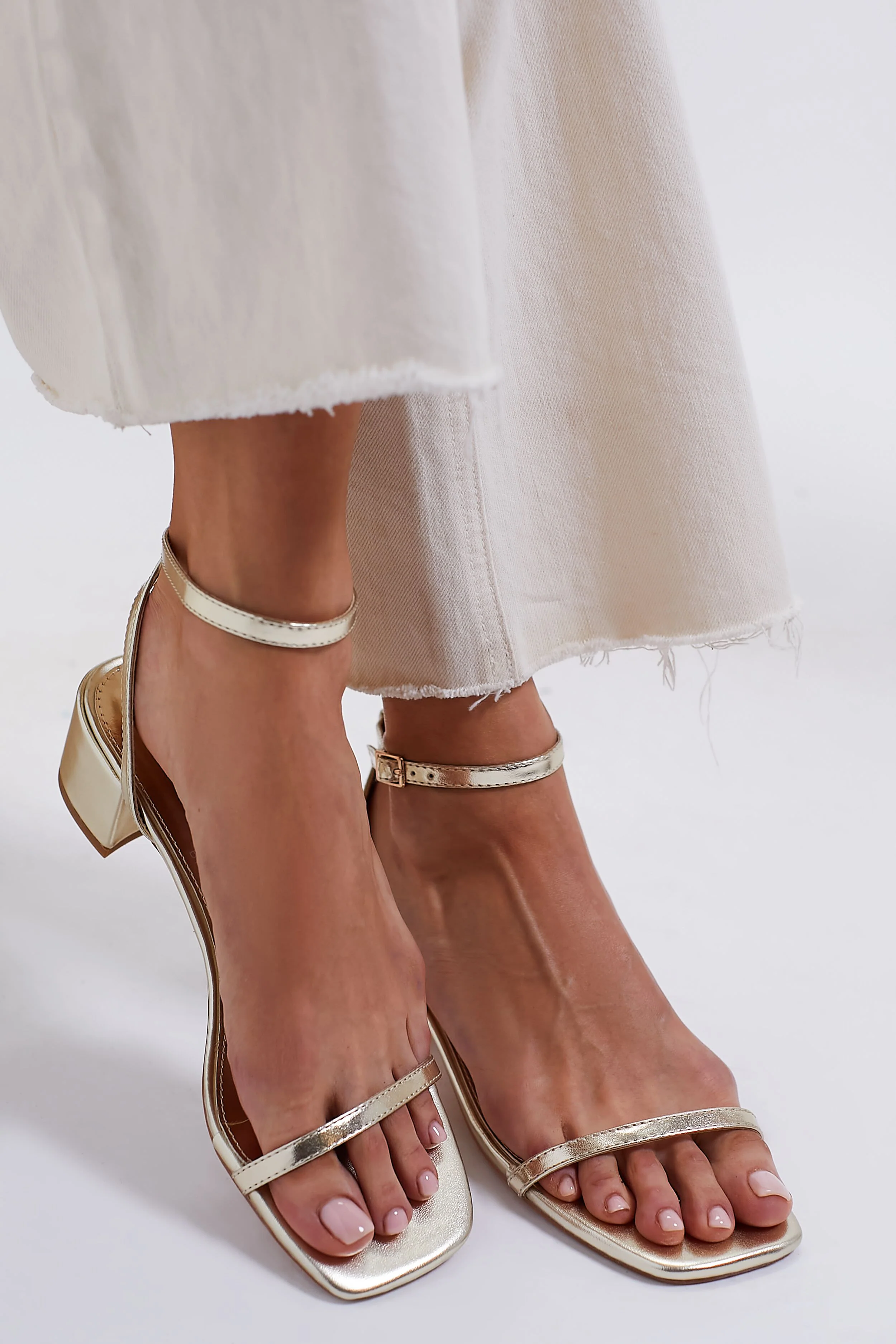 Gold Bella Heels - Image 2
