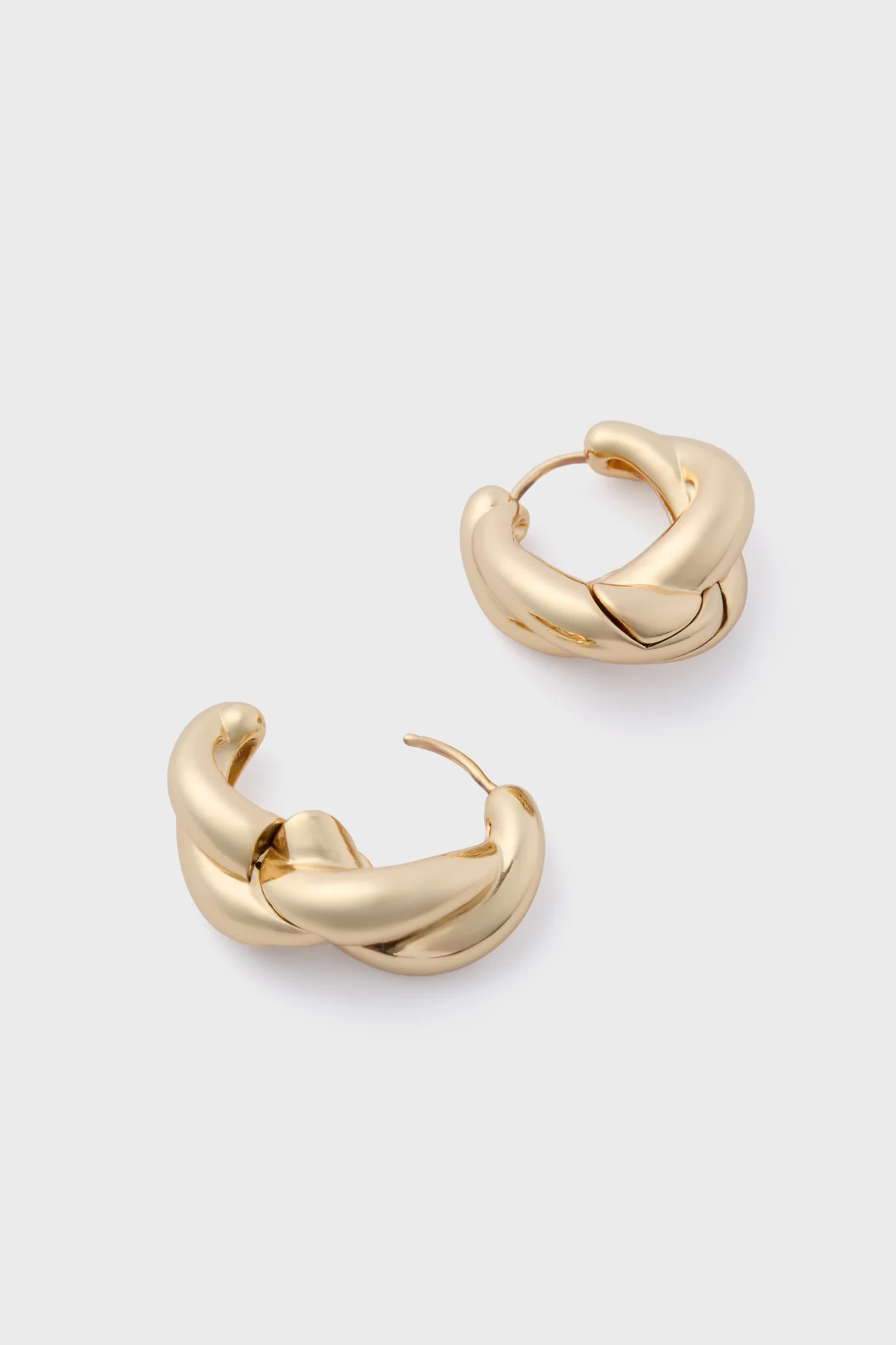 Gold Bleeker Hoops - Image 3