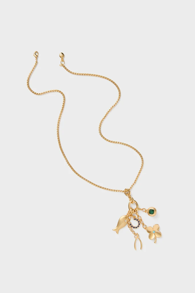 Gold Buona Fortuna Necklace