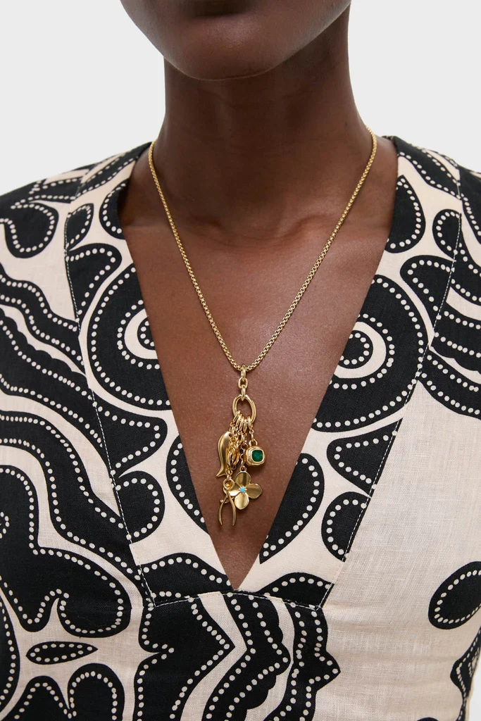 Gold Buona Fortuna Necklace - Image 2