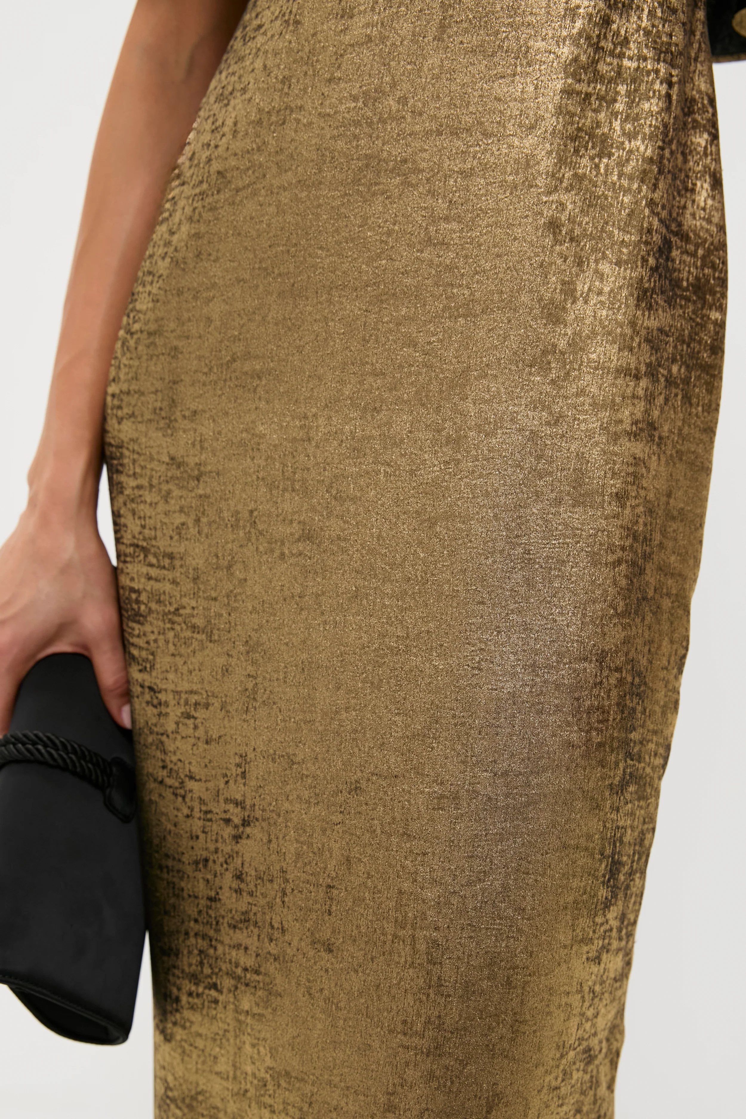 Gold Cape Leah Dress - Image 6
