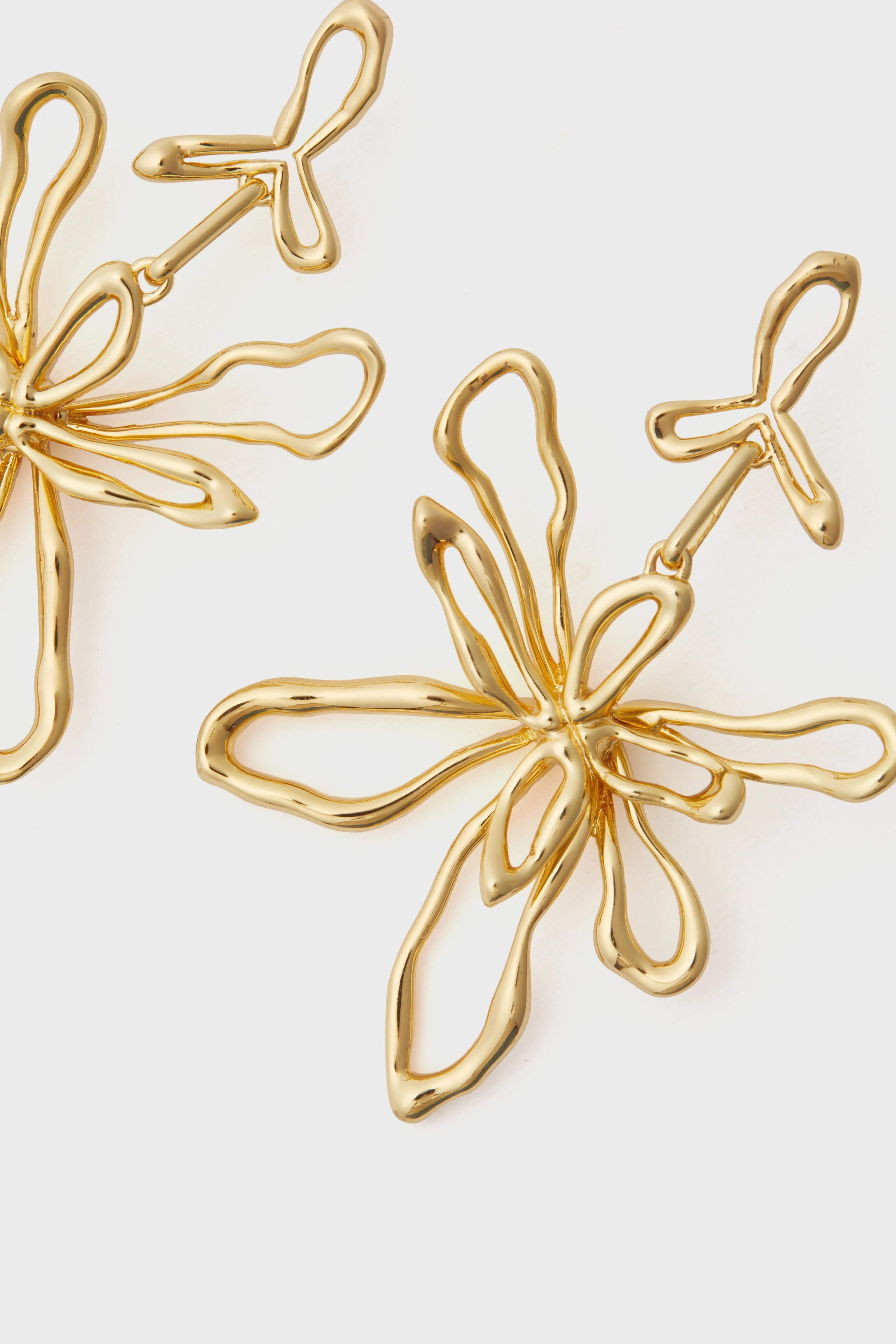 Gold Casablanca Earrings - Image 5