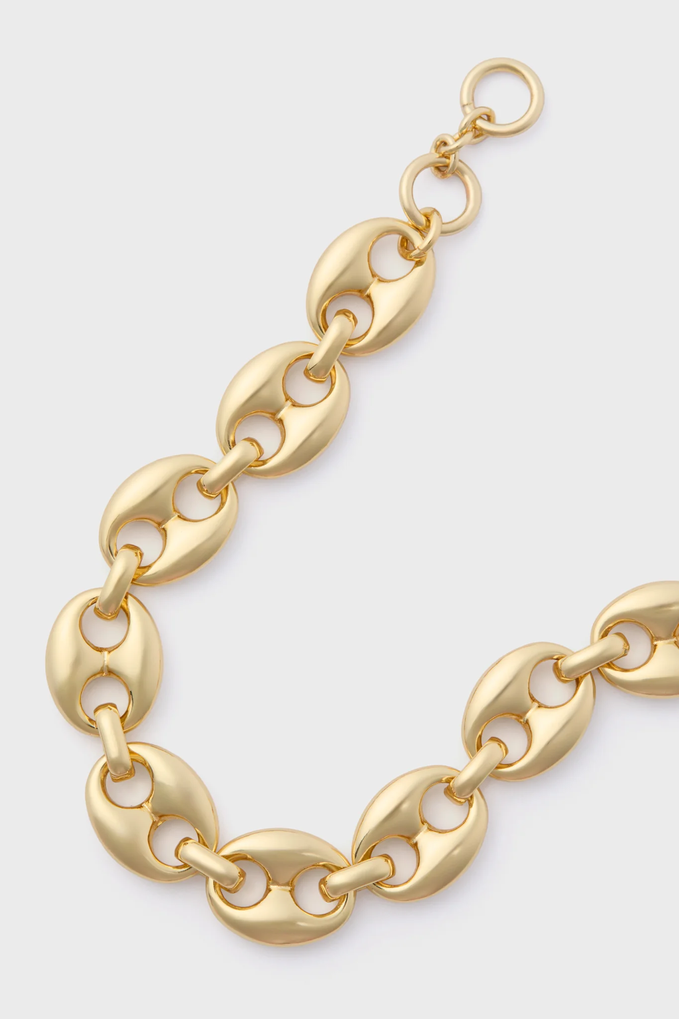 Gold Chunky Mariner Link Bracelet - Image 3