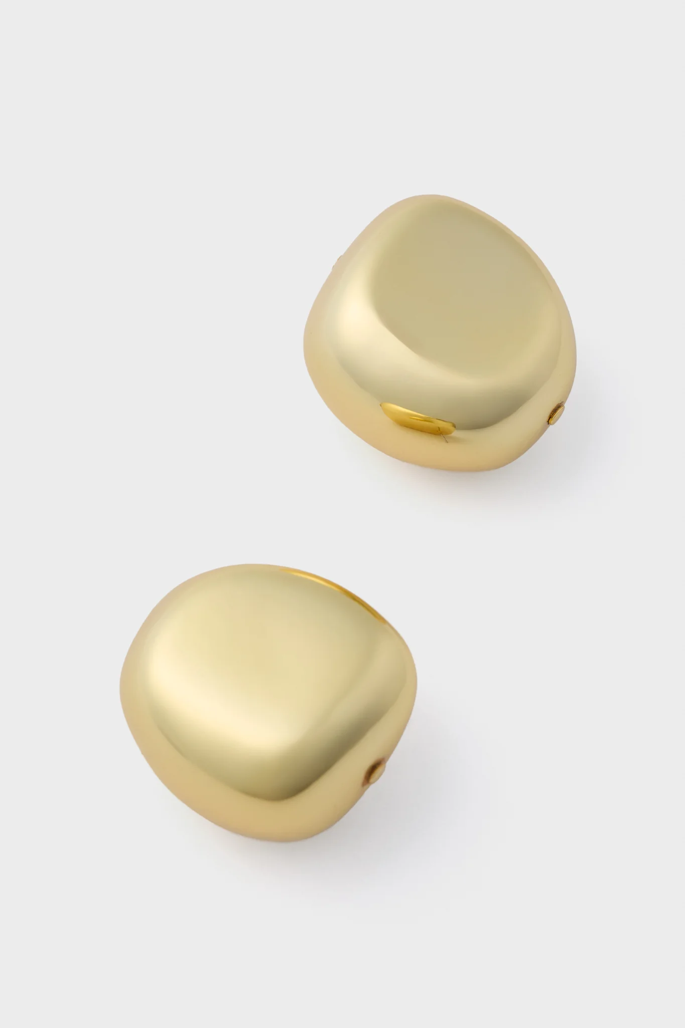 Gold Chunky Piper Studs - Image 3