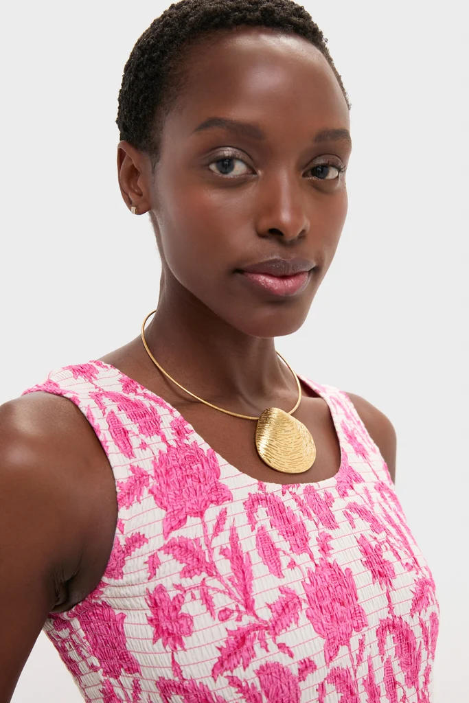 Gold Clam Shell Lillian Necklace - Image 2