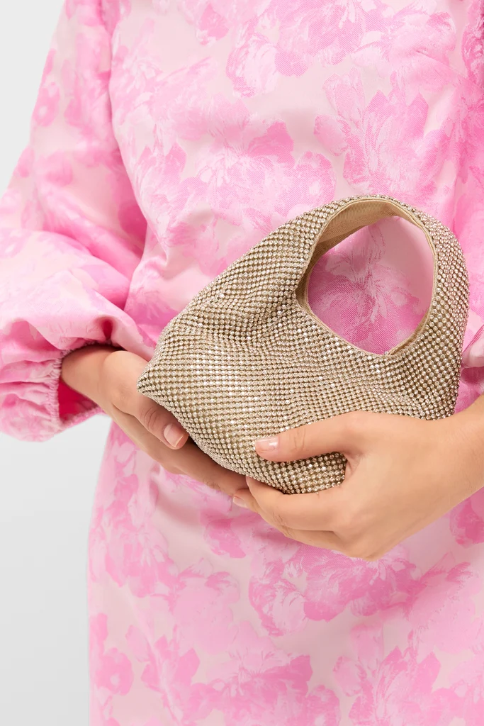Gold Diamante Kenzie Bag - Image 3