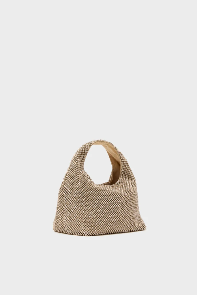 Gold Diamante Kenzie Bag - Image 5