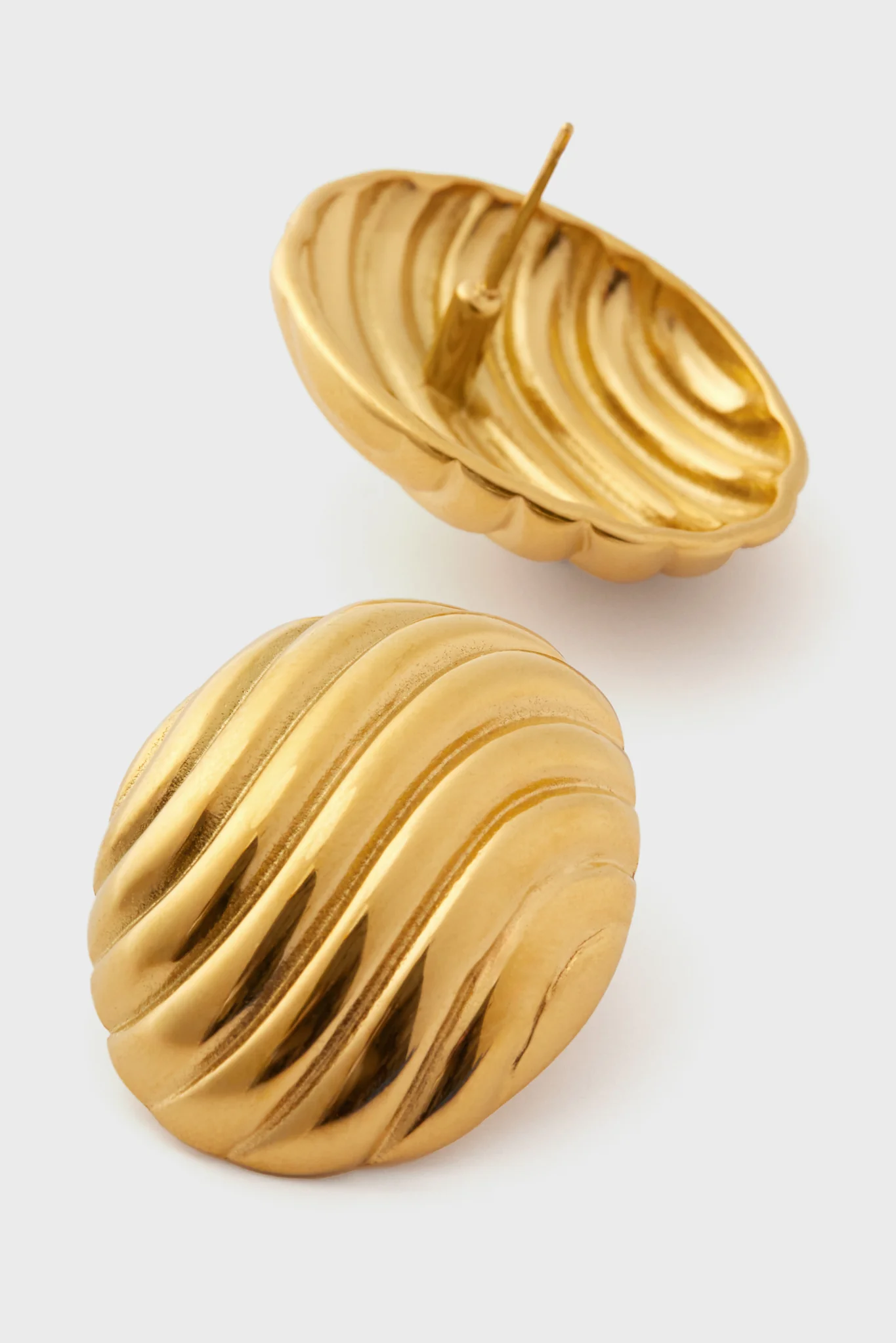 Gold Diana Earrings - Image 2