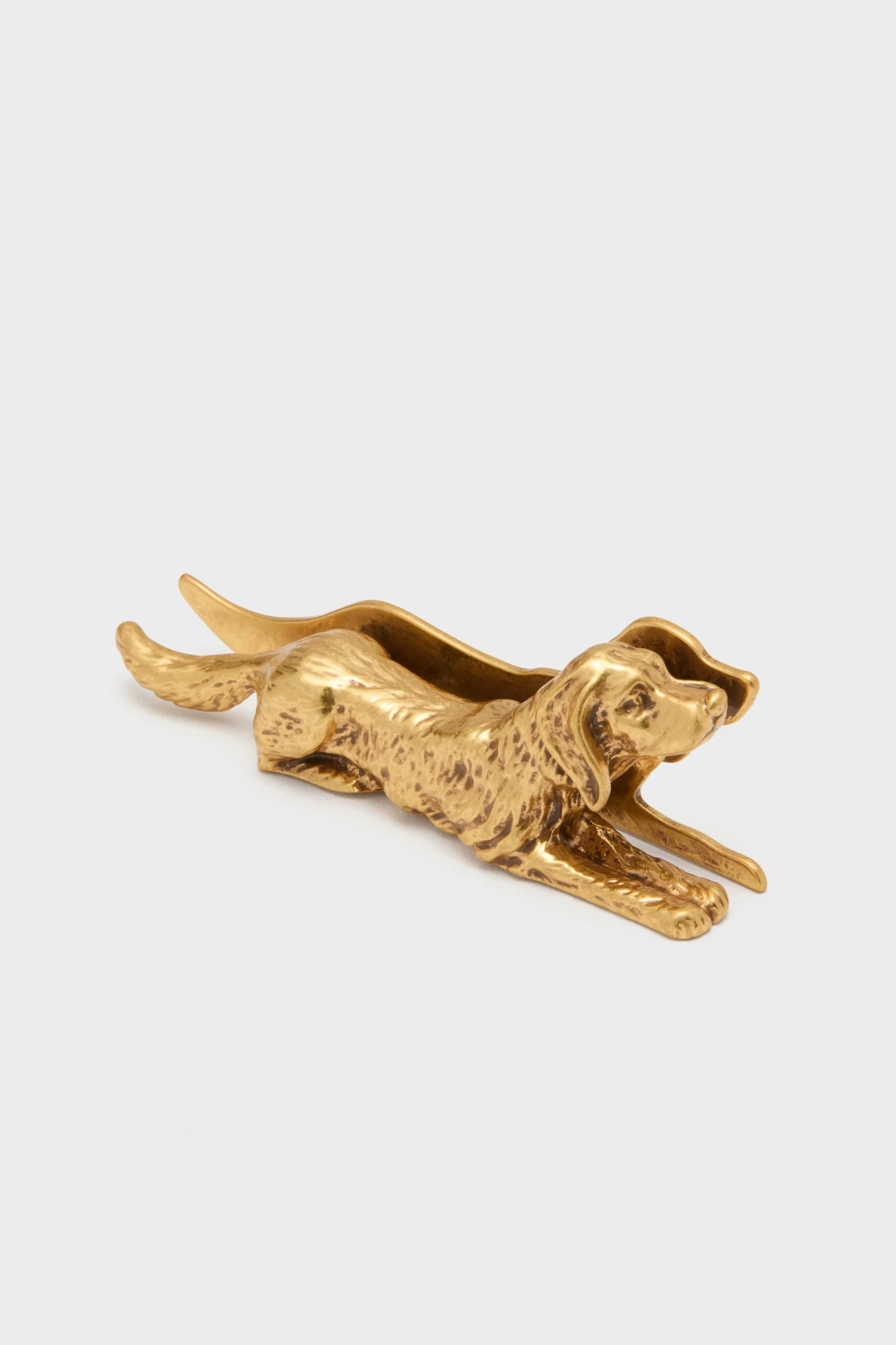 Gold Dog Place Card Holders Set of 4 - Image 4